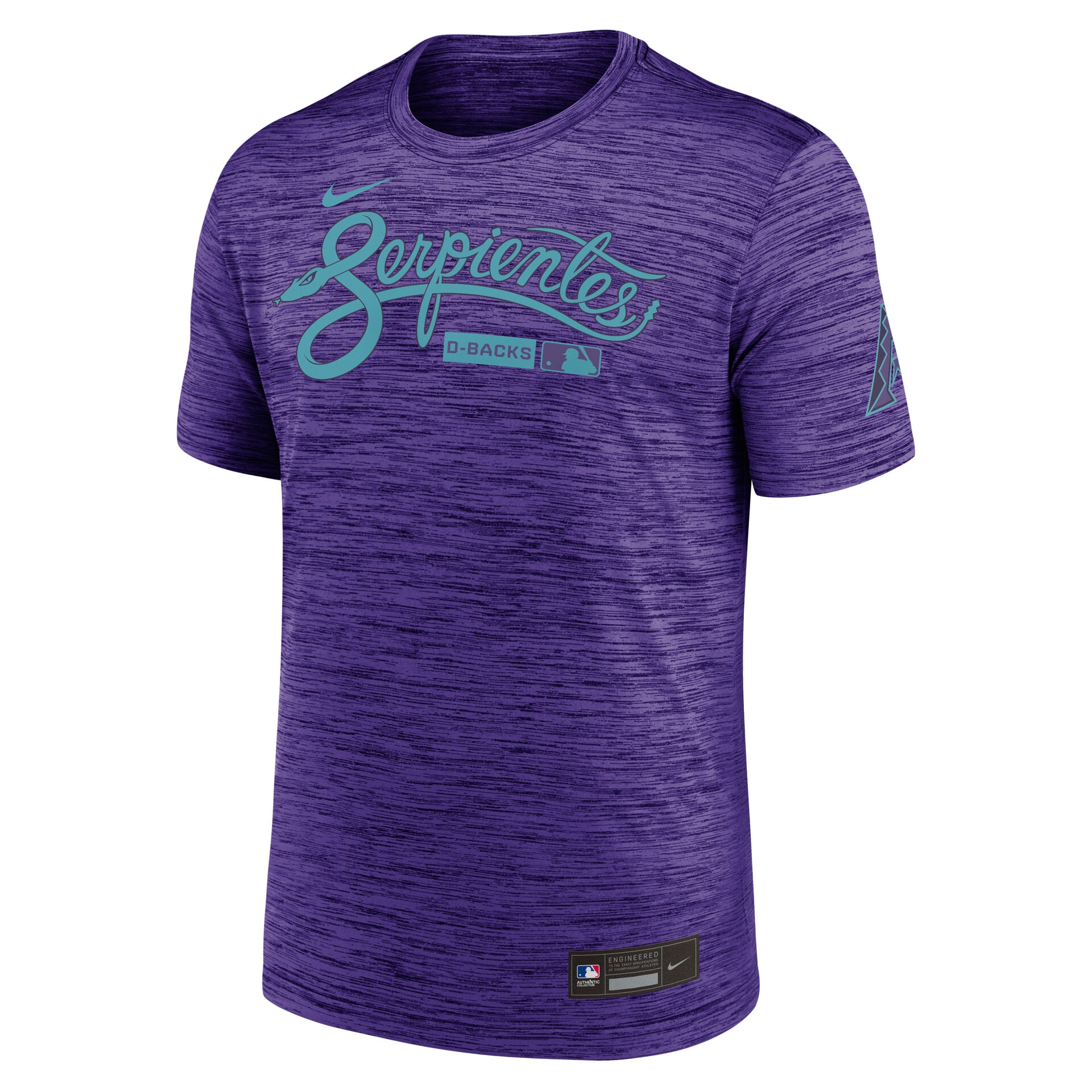 Arizona Diamondbacks City Connect 2026 MLB Authentic Velocity T-Shirt Lila