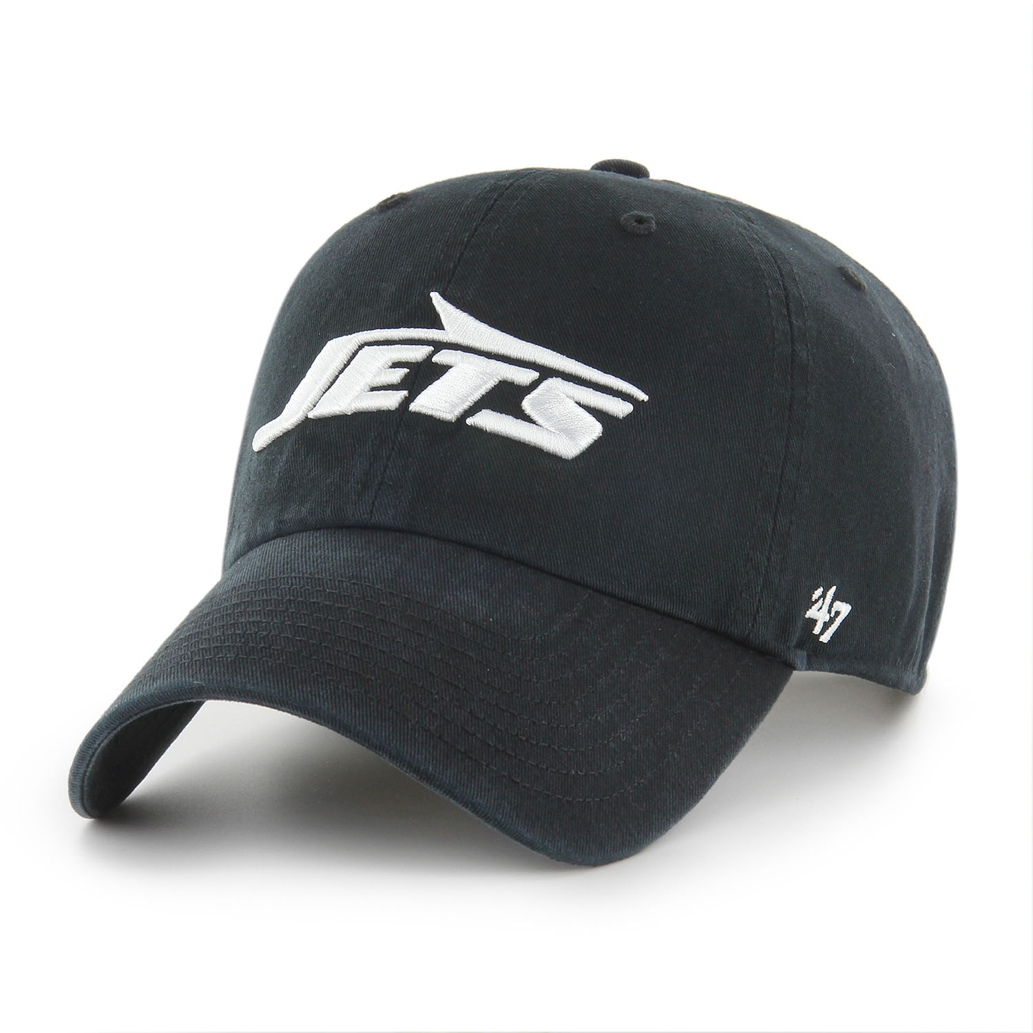 New York Jets '47 Clean Up Adjustable NHL Cap Black