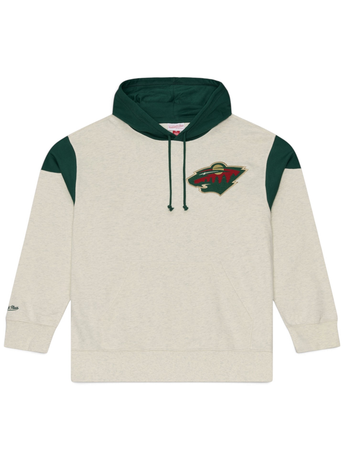 Minnesota Wild Retro Roots French Terry NHL Hoodie Cream