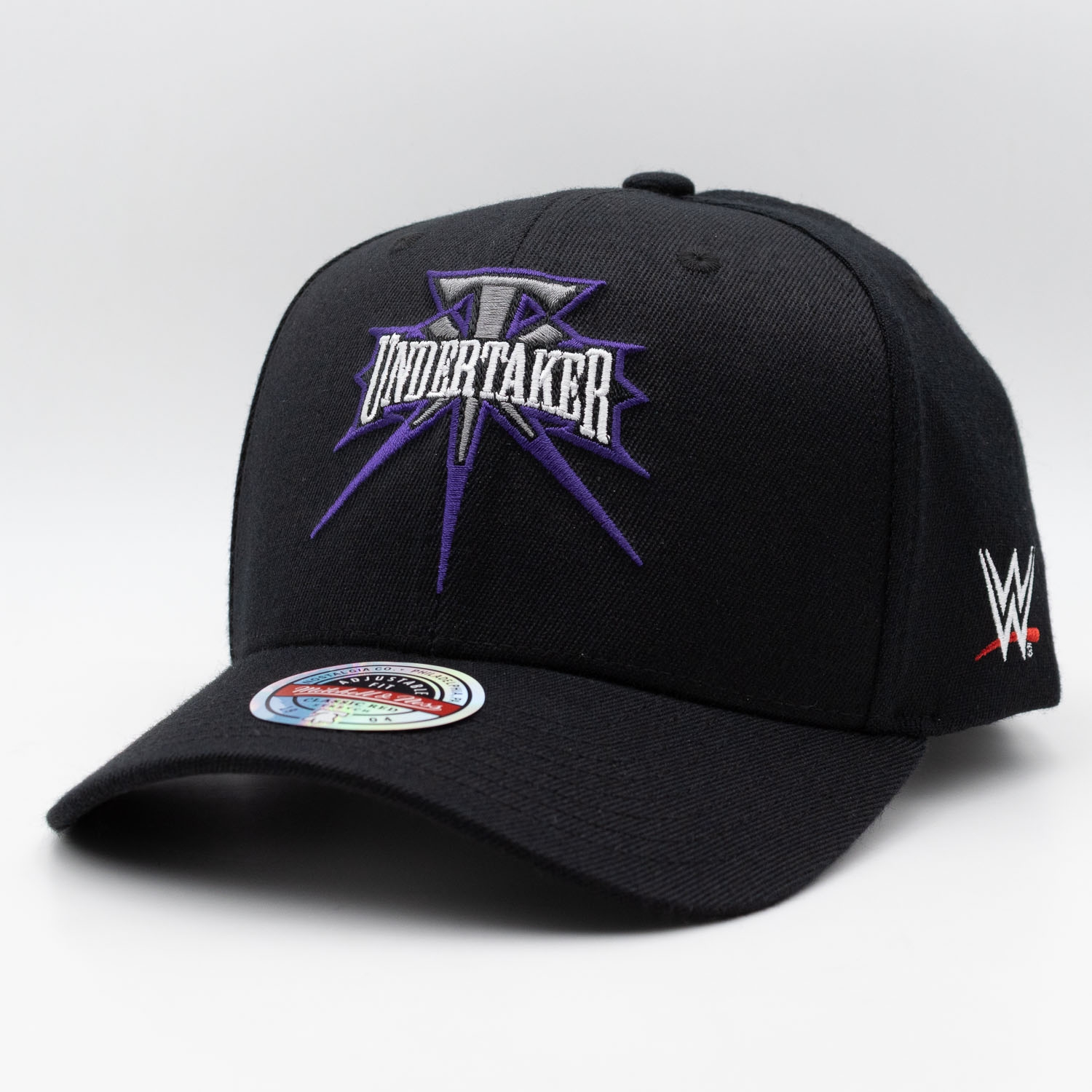Throwback Undertaker Classic Red Snapback WWE Cap Black