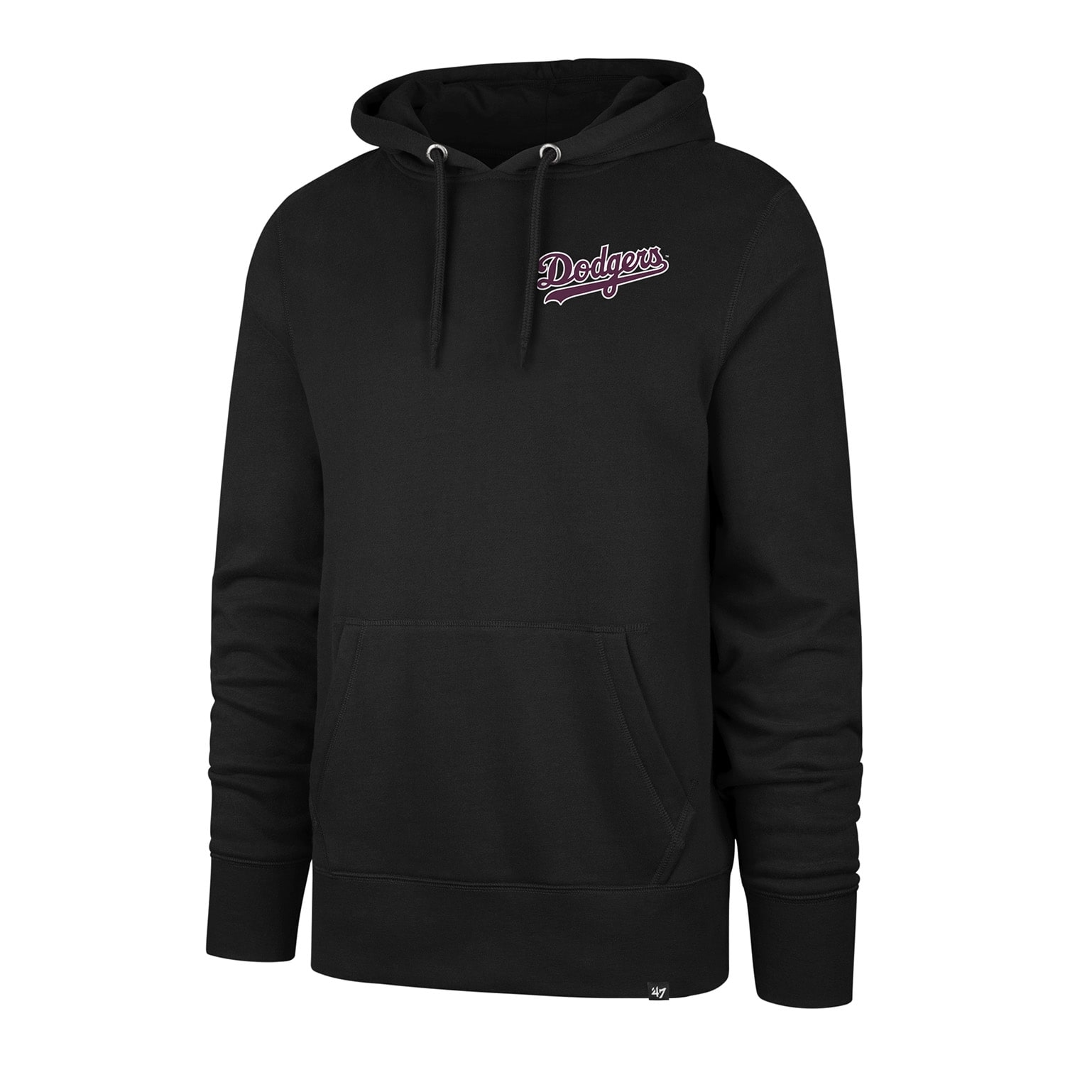 Los Angeles Dodgers Wordmark Backer '47 Burnside MLB Hoodie Schwarz
