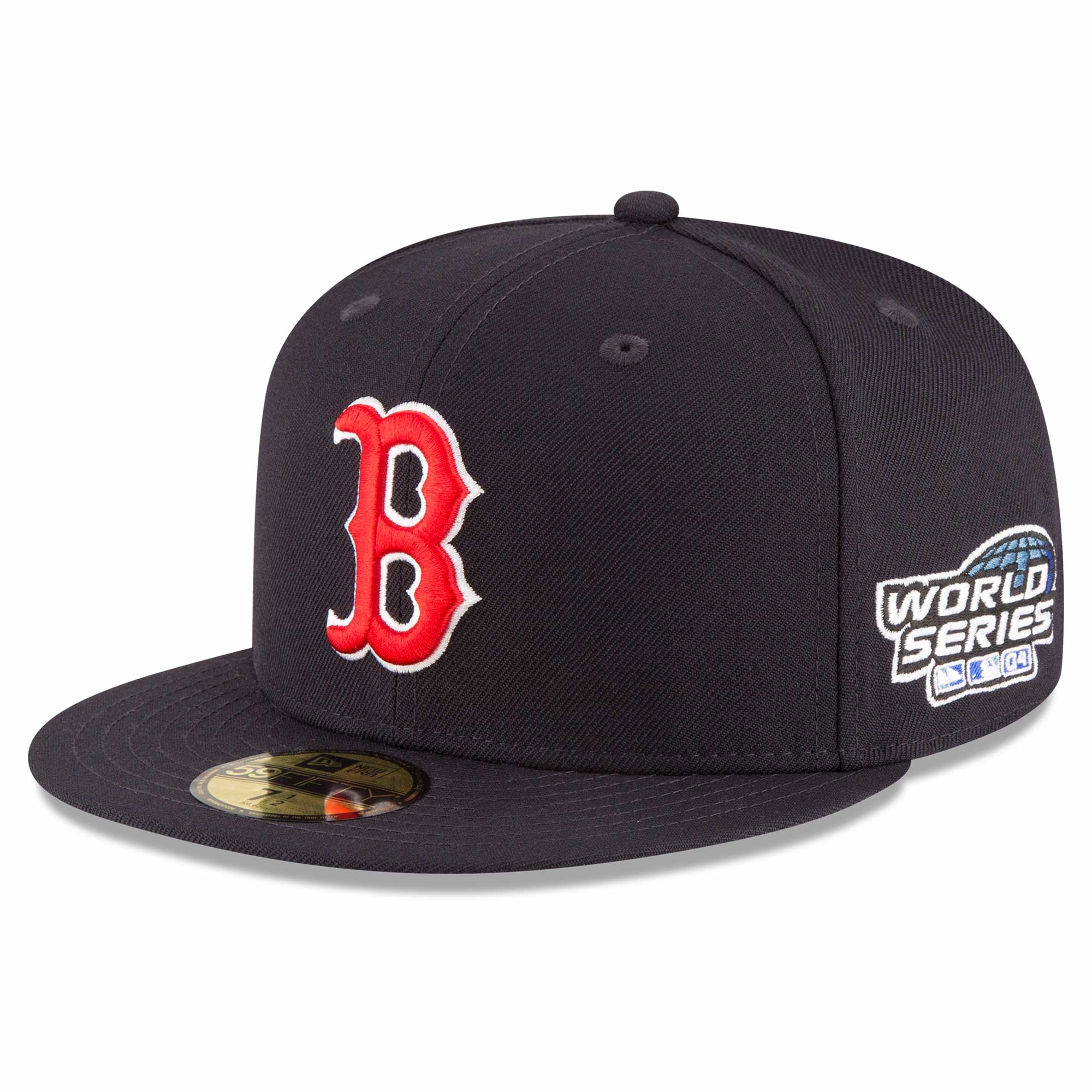 Boston Red Sox 2004 World Series Cooperstown 59FIFTY Fitted MLB Cap Navy
