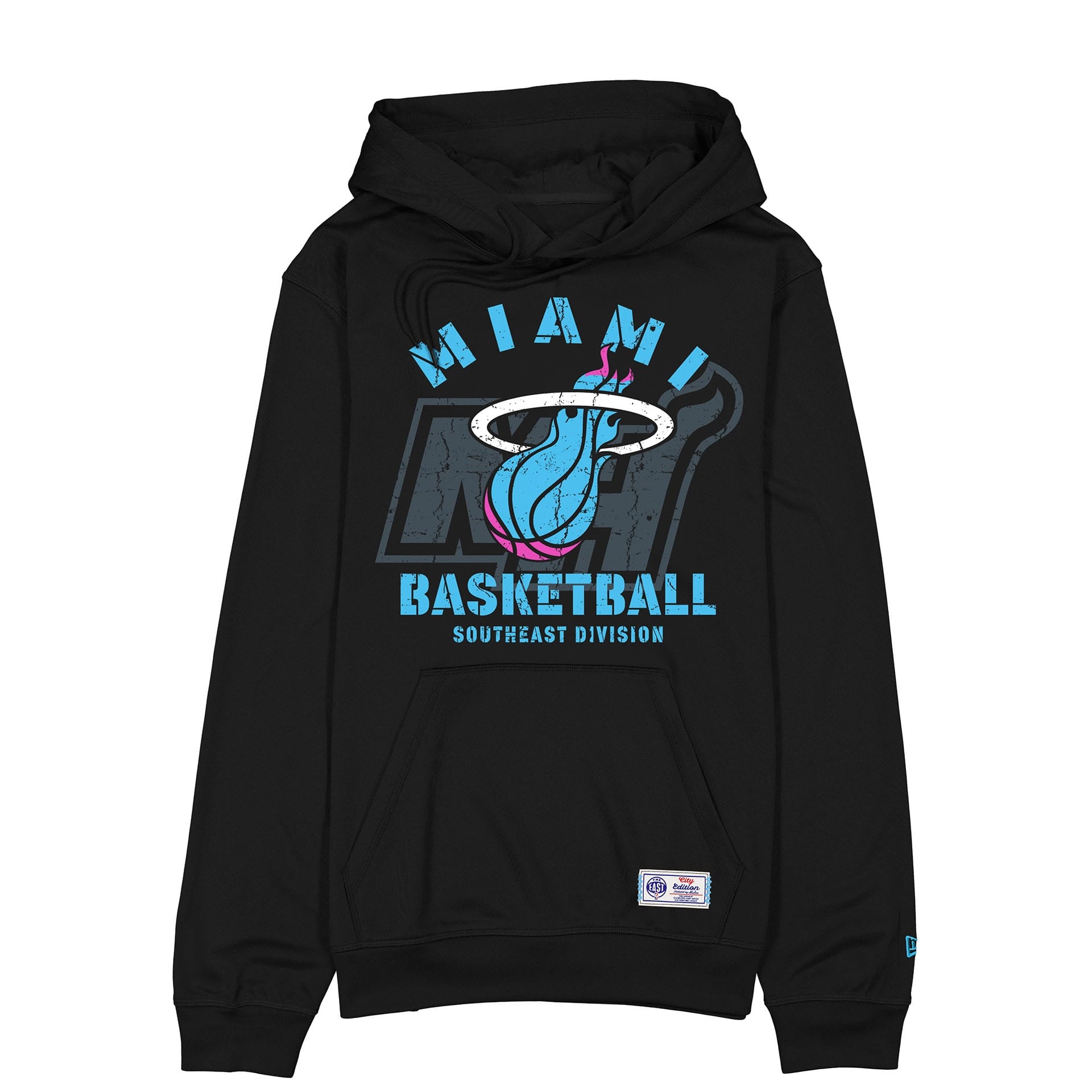 Miami Heat 2025/26 NBA City Edition 2025/26 Hoodie Schwarz