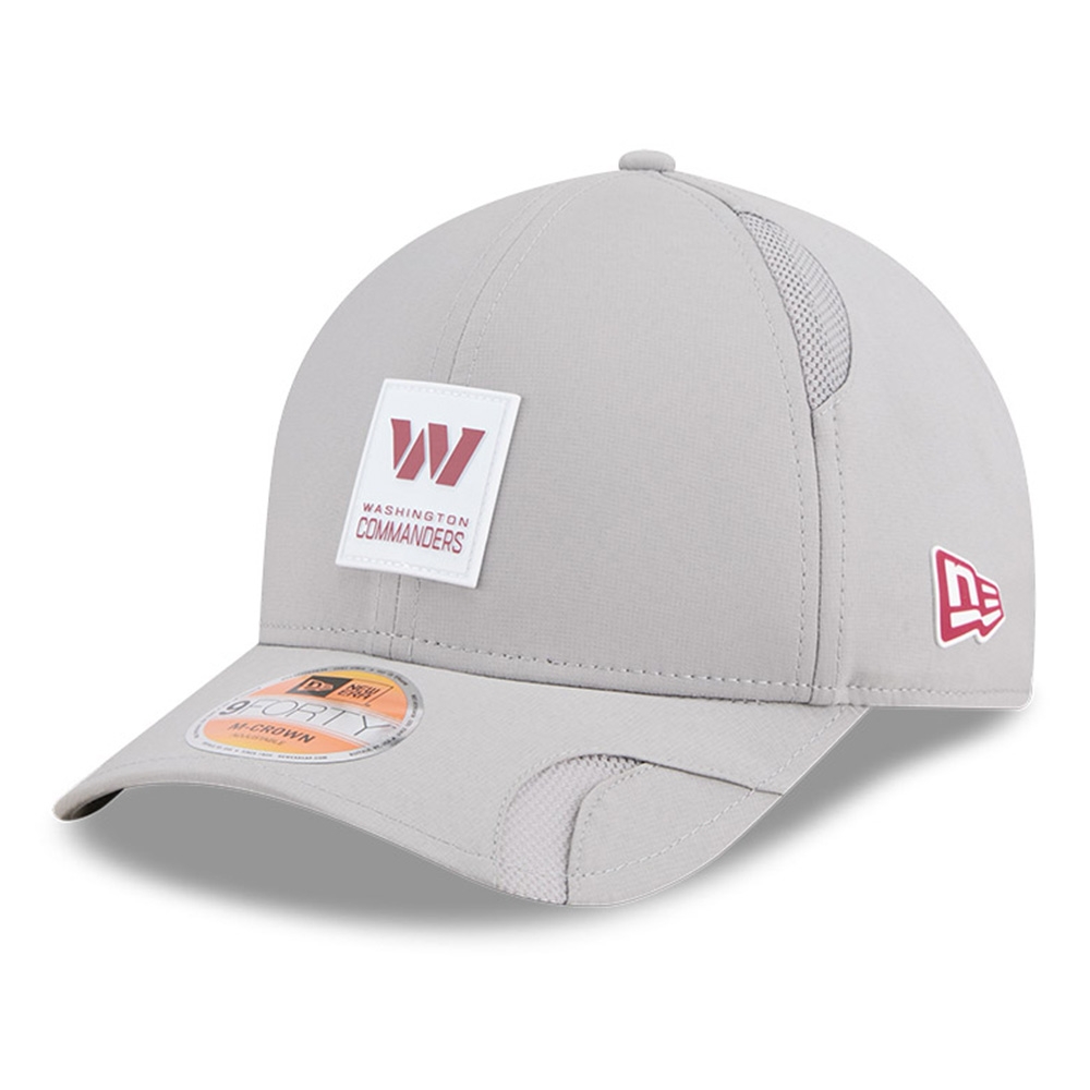Washington Commanders 2025 NFL On-Field Sideline 9FORTY M-Crown Cap CW Grau