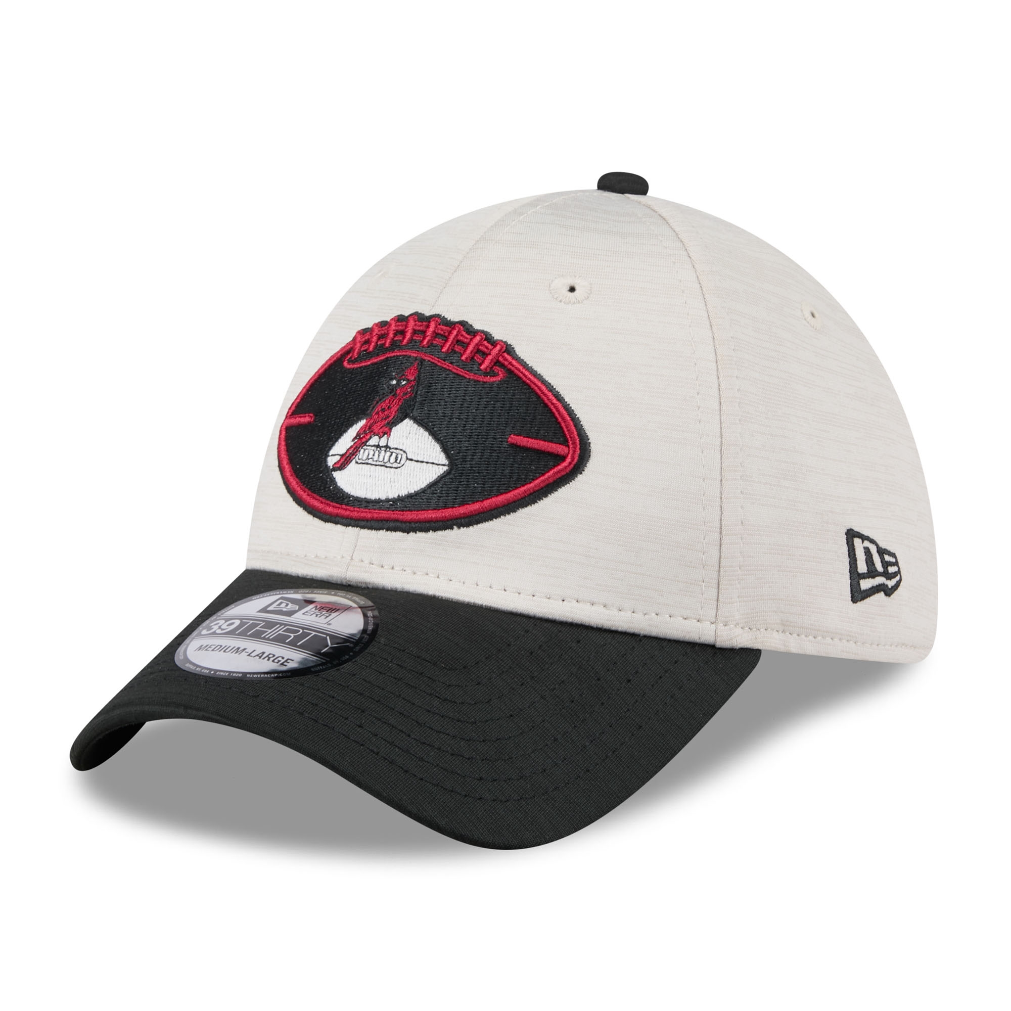 Arizona Cardinals Historic 2024 NFL Sideline New Era 39THIRTY Flex Cap