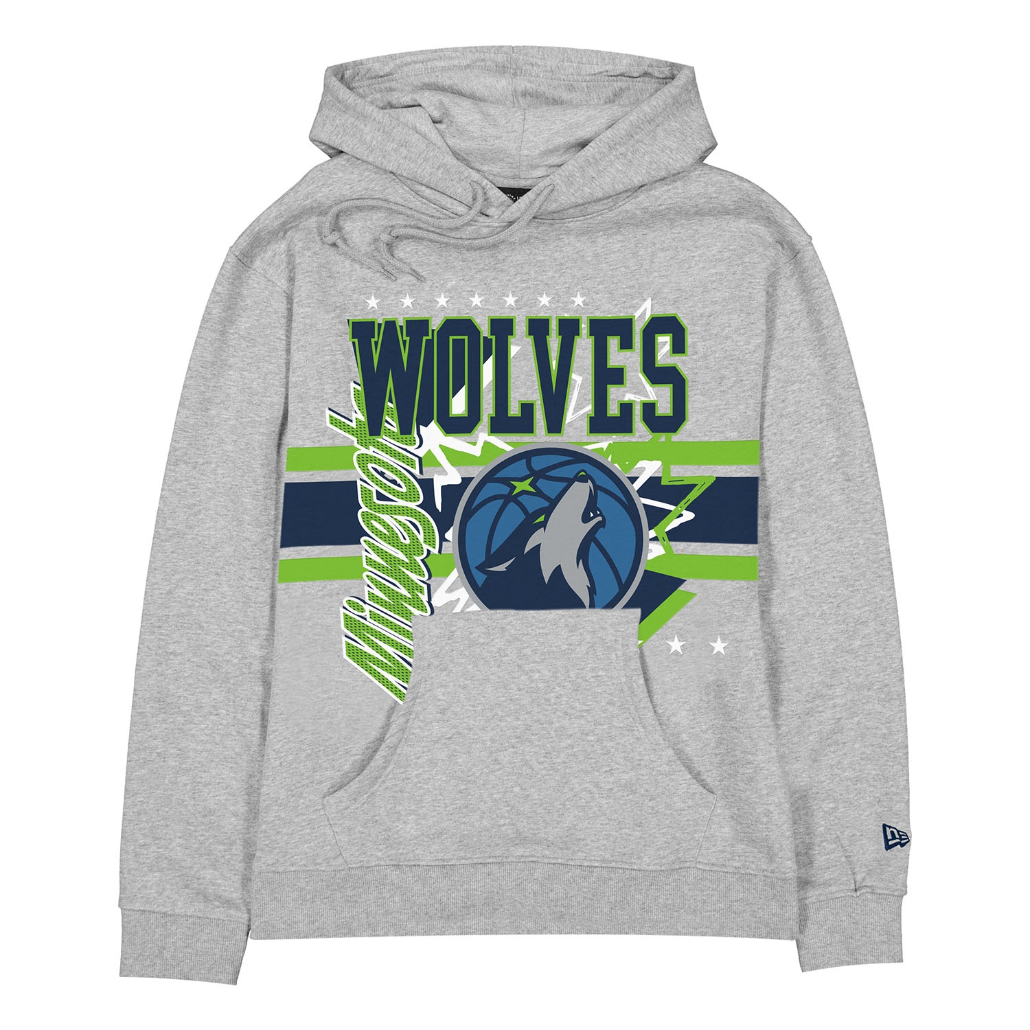 Minnesota Timberwolves Sport Classics Oversized NBA Hoodie Grau