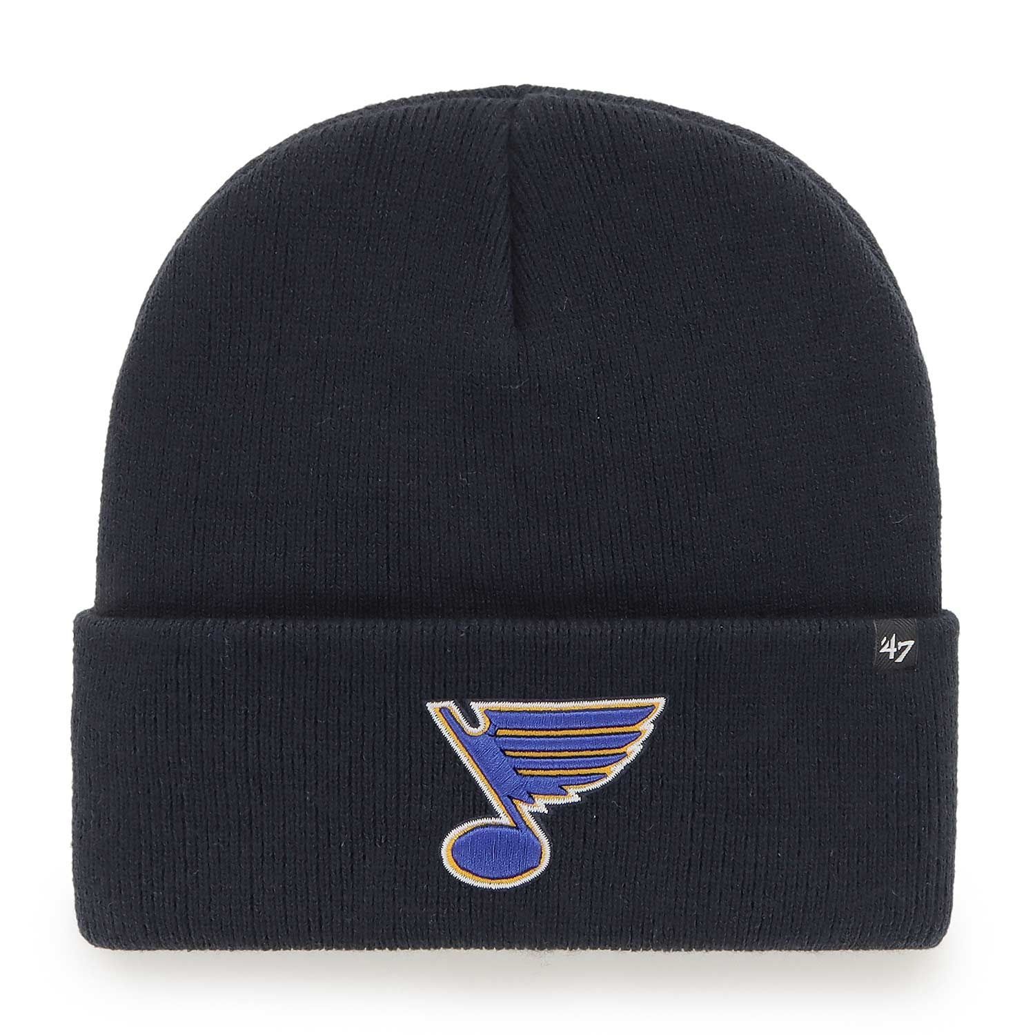 St. Louis Blues '47 Haymaker NHL Beanie Wintermütze Navy