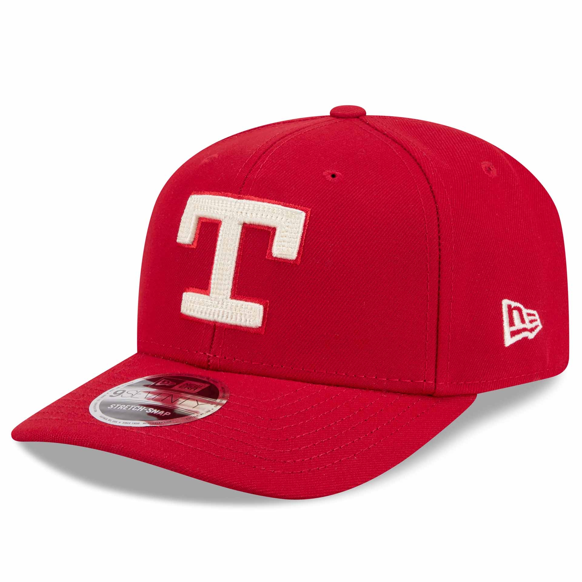 Texas Rangers MLB City Connect Stretch-Snap 9SEVENTY Cap Rot