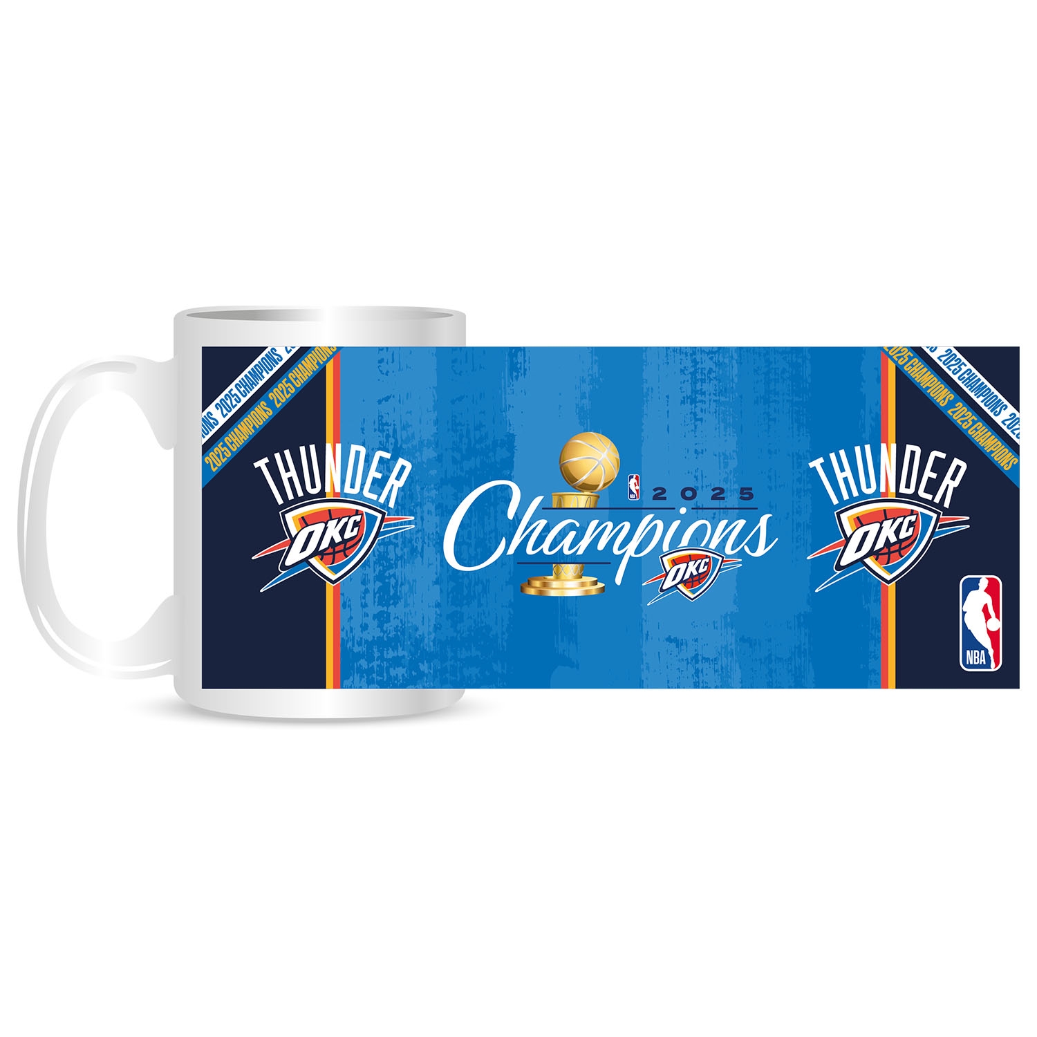 Oklahoma City Thunder 2025 NBA Champions Becher (330 ml)