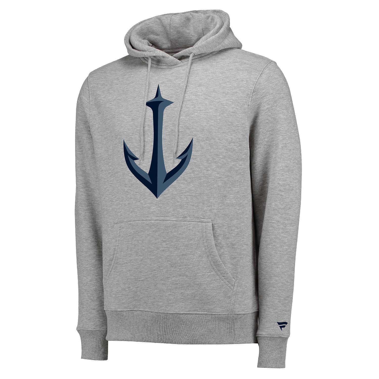 Seattle Kraken Alternate Logo Fanatics NHL Hoodie Grau