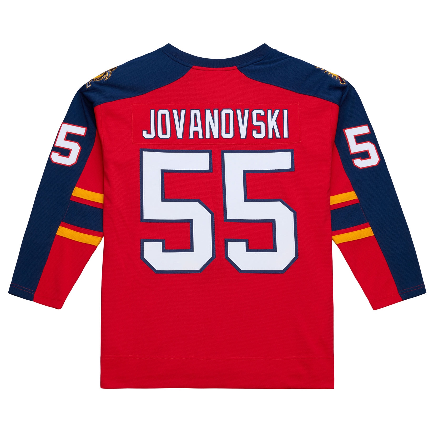 Ed Jovanovski #55 Florida Panthers 2013-14 Premium Power Play NHL Trikot Rot