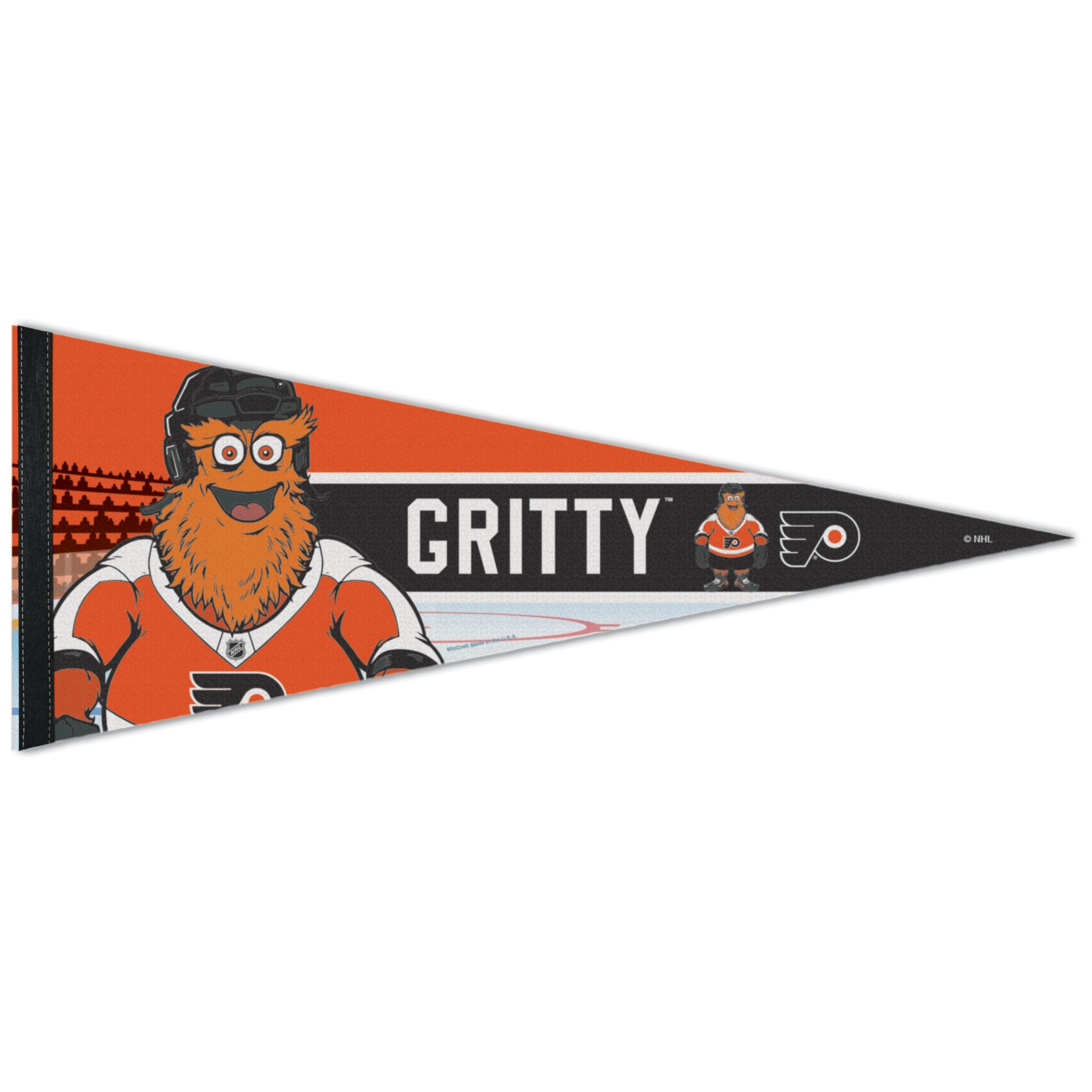 Philadelphia Flyers Gritty Mascot Premium NHL Wimpel
