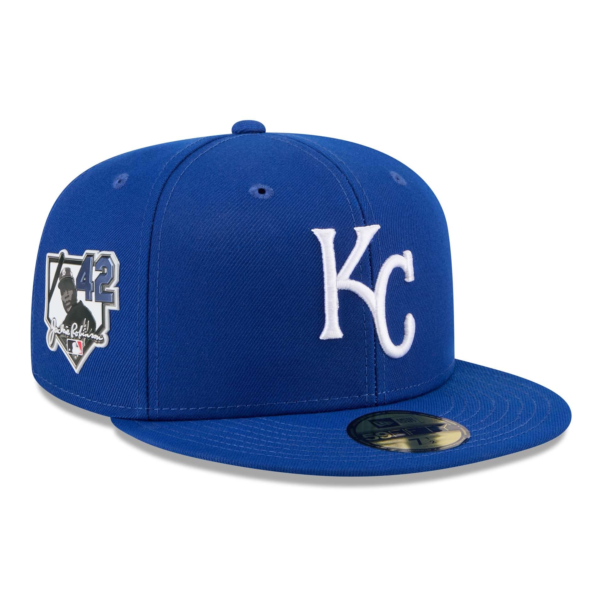 Kansas City Royals 2026 Jackie Robinson Day 59FIFTY Fitted Cap Blue