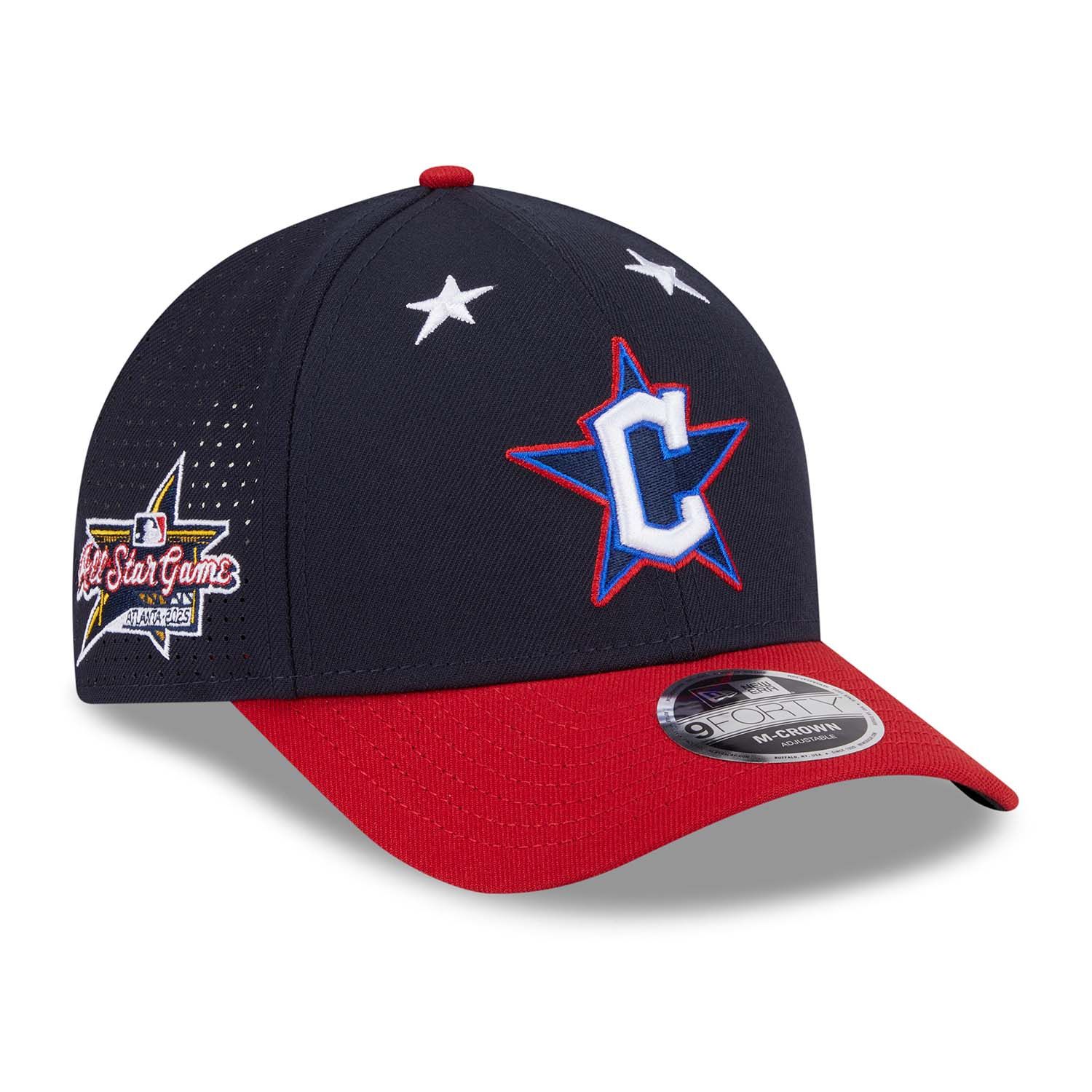Cleveland Guardians Authentic 2025 MLB All-Star Game New Era 9FORTY M-Crown Snapback Cap