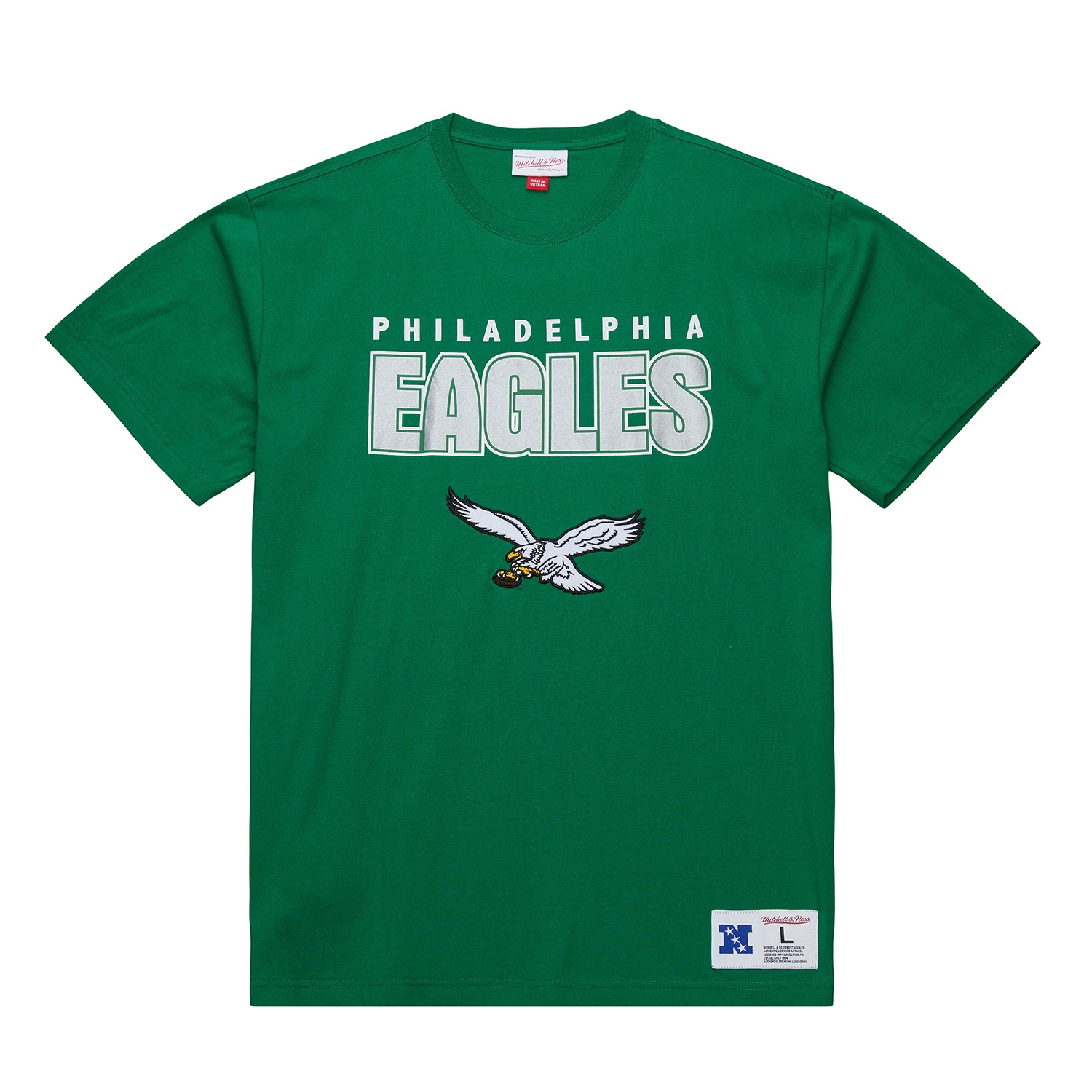 Philadelphia Eagles NFL Throw it Back T-Shirt Grün