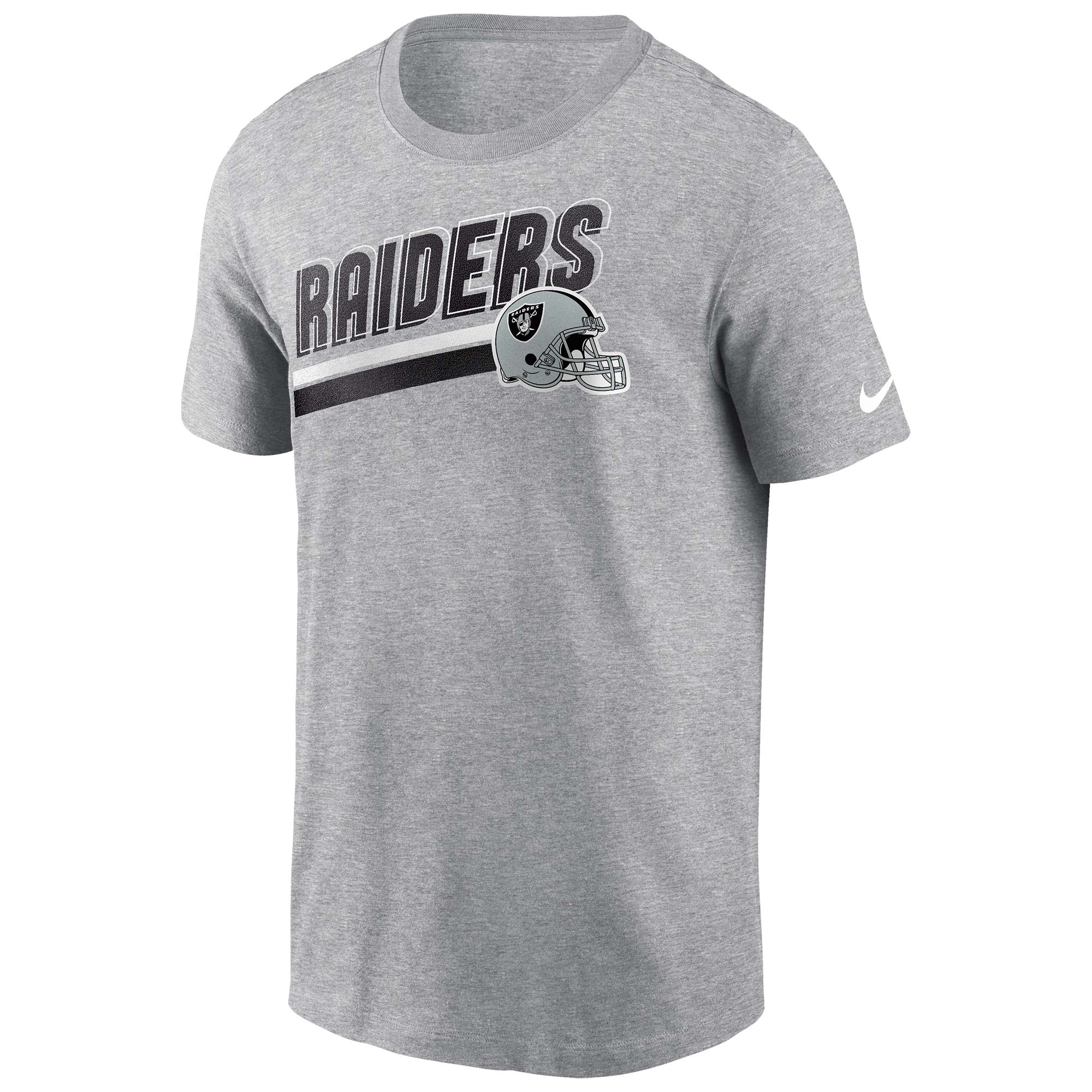 Las Vegas Raiders Blitz Nike Essential NFL T-Shirt Grau