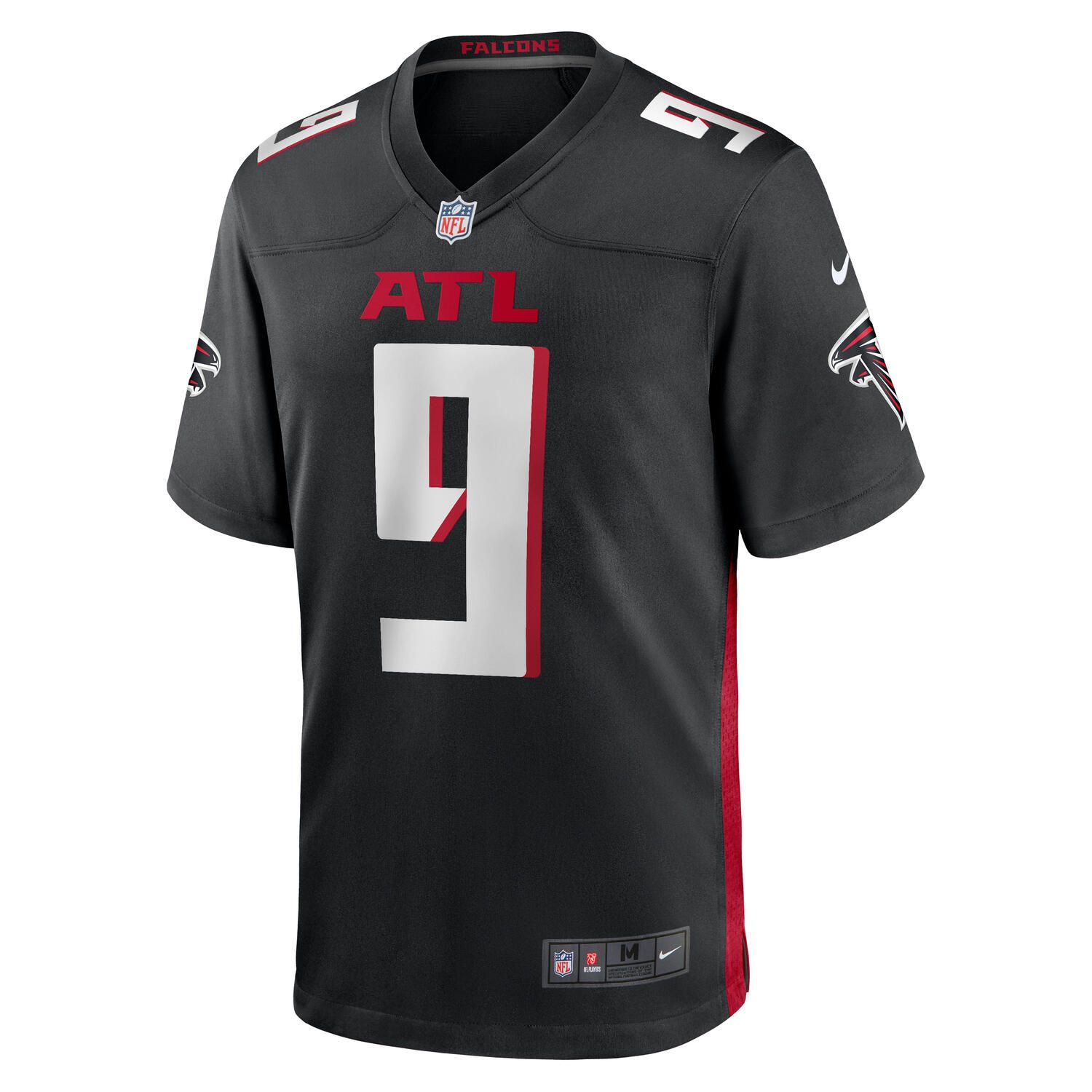 Nike Michael Penix Jr. #9 Atlanta Falcons Game NFL Jersey Black