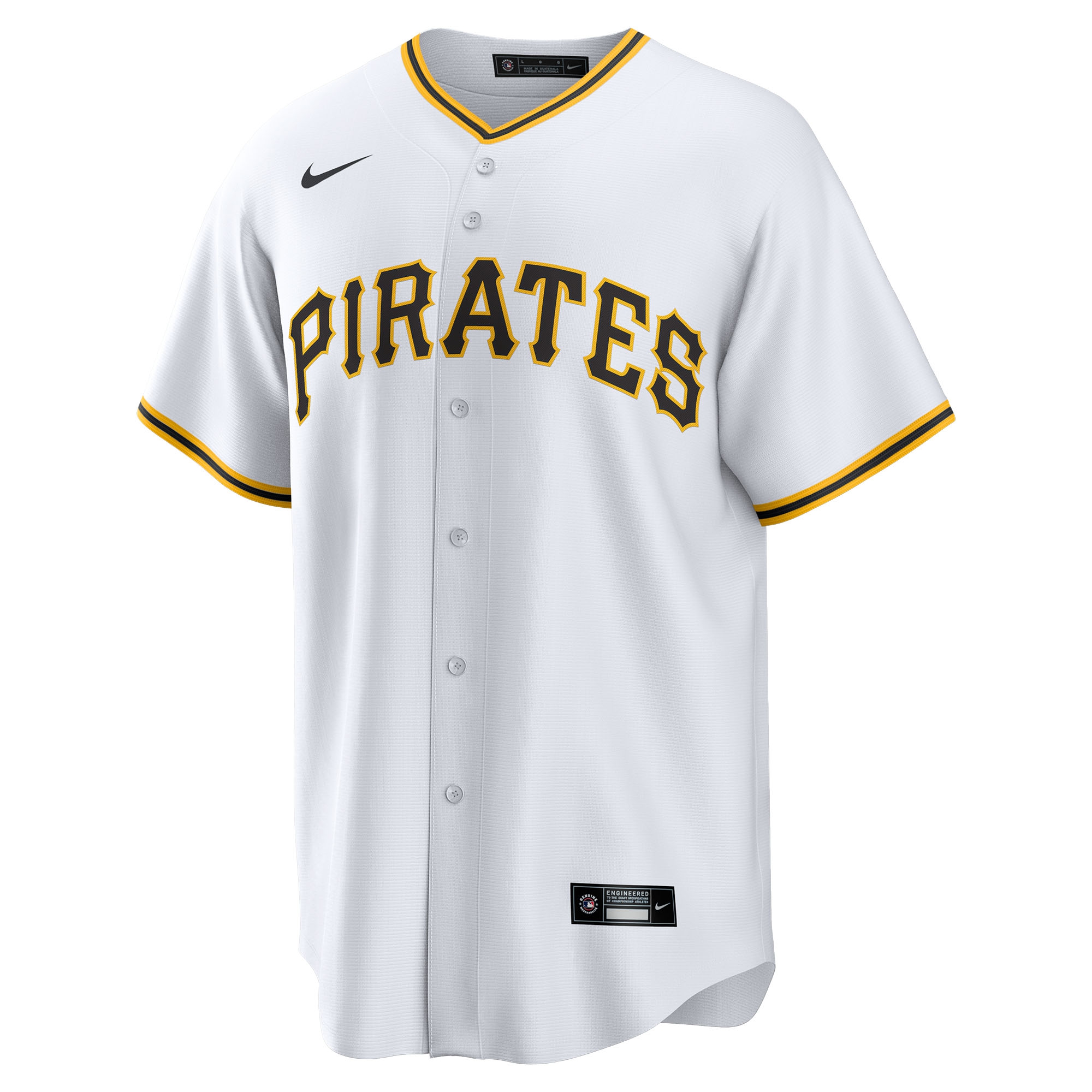 Pittsburgh Pirates Nike MLB Home Trikot Weiß