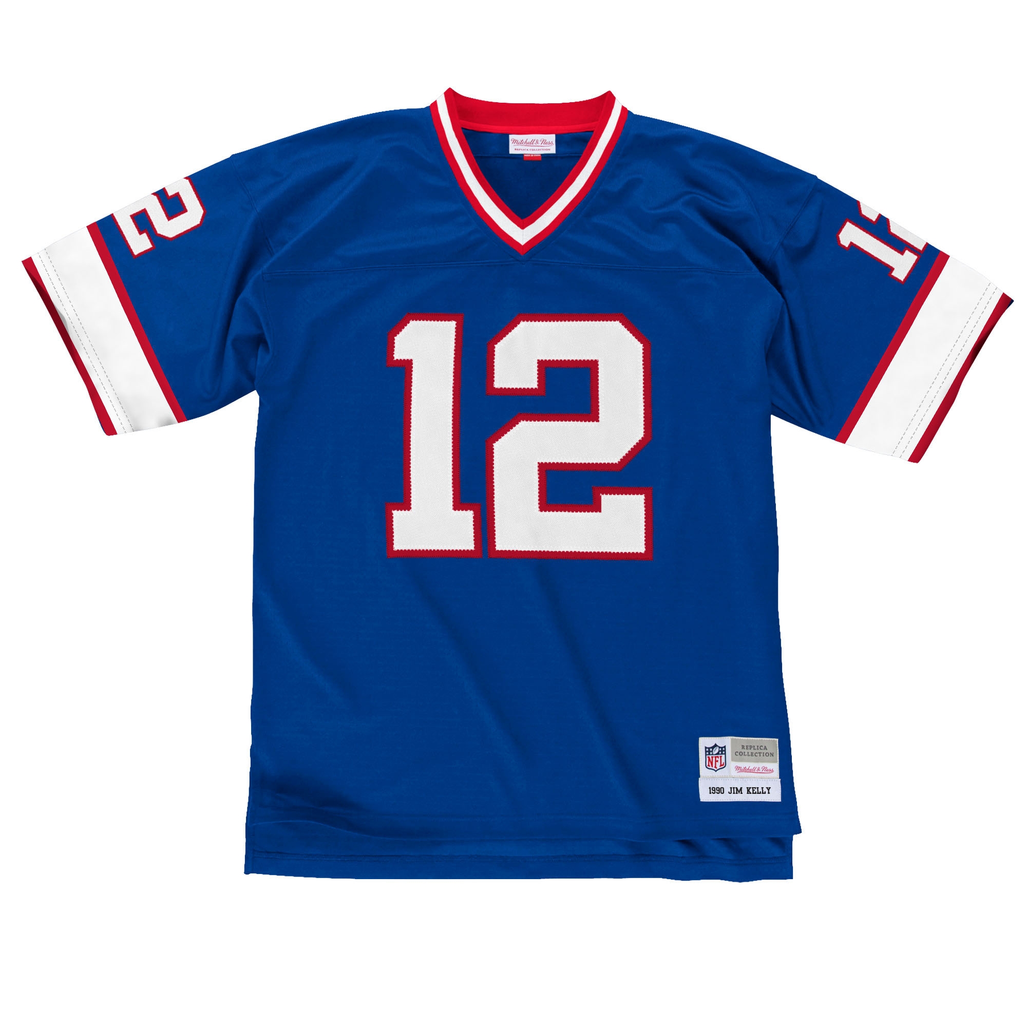 Jim Kelly #12 Buffalo Bills Legacy Throwback NFL Trikot Blau