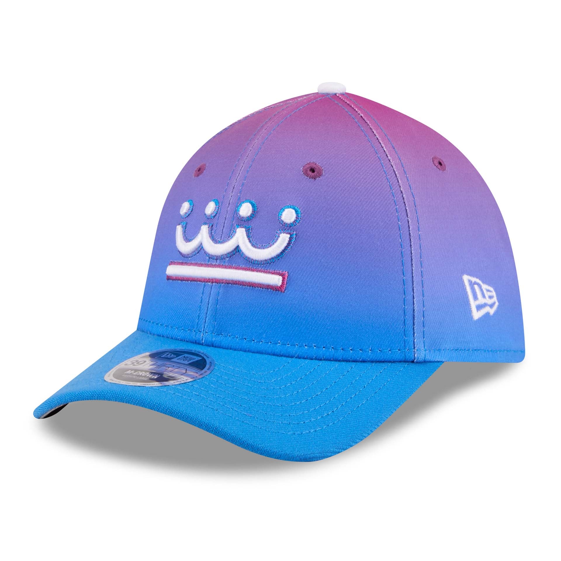 Kansas City Royals MLB City Connect 39THIRTY M-Crown Flex Cap Lila