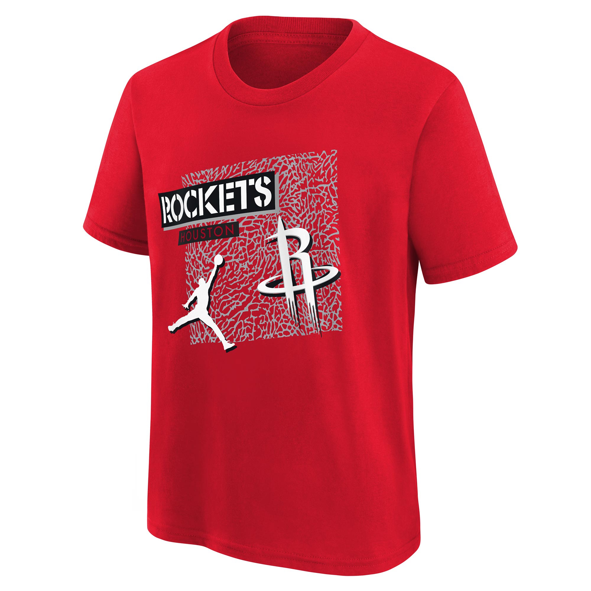 Houston Rockets Statement Jordan NBA T-Shirt Rot (KINDER)