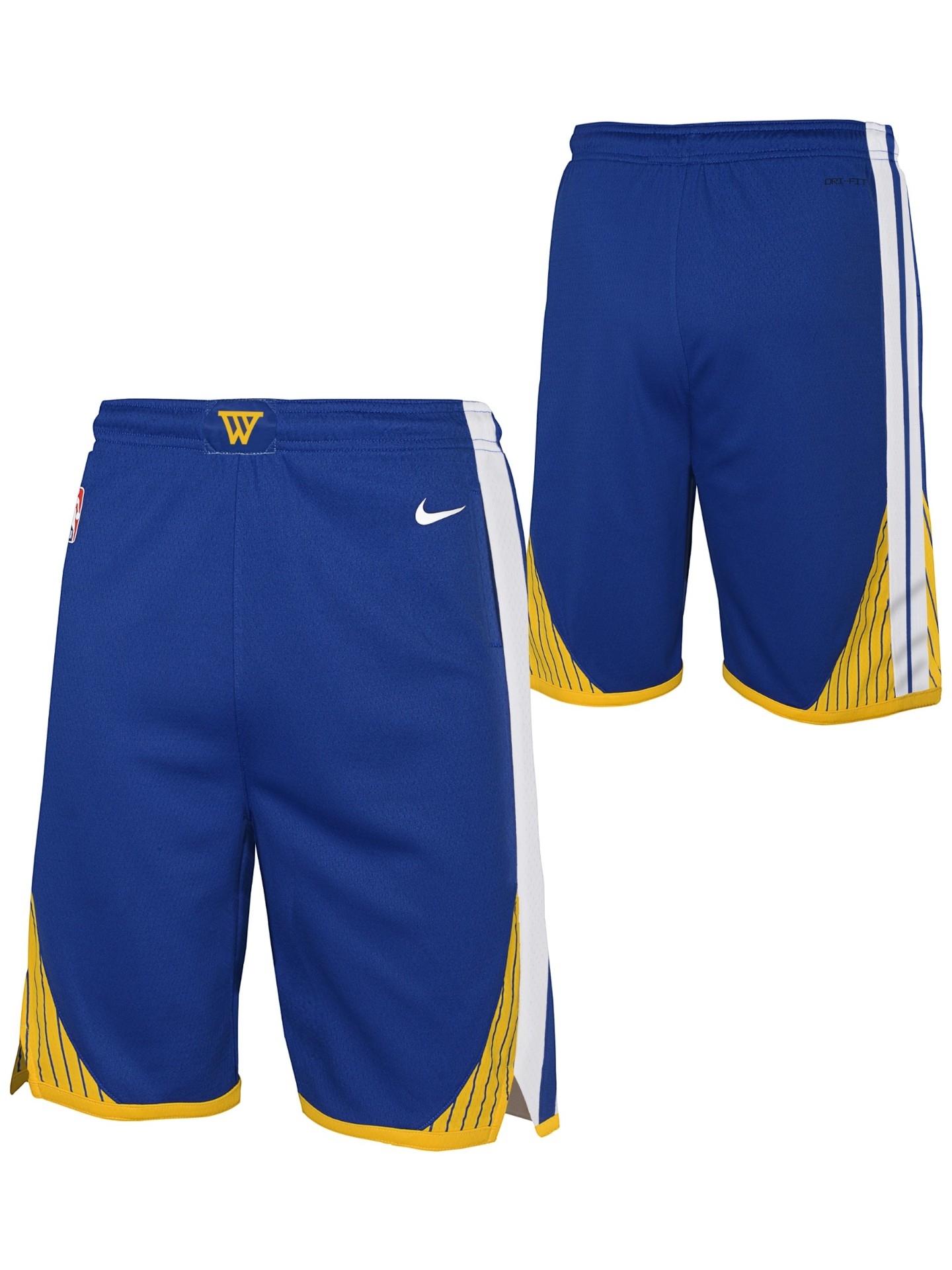 Golden State Warriors Icon Swingman NBA Shorts Blau (YOUTH)