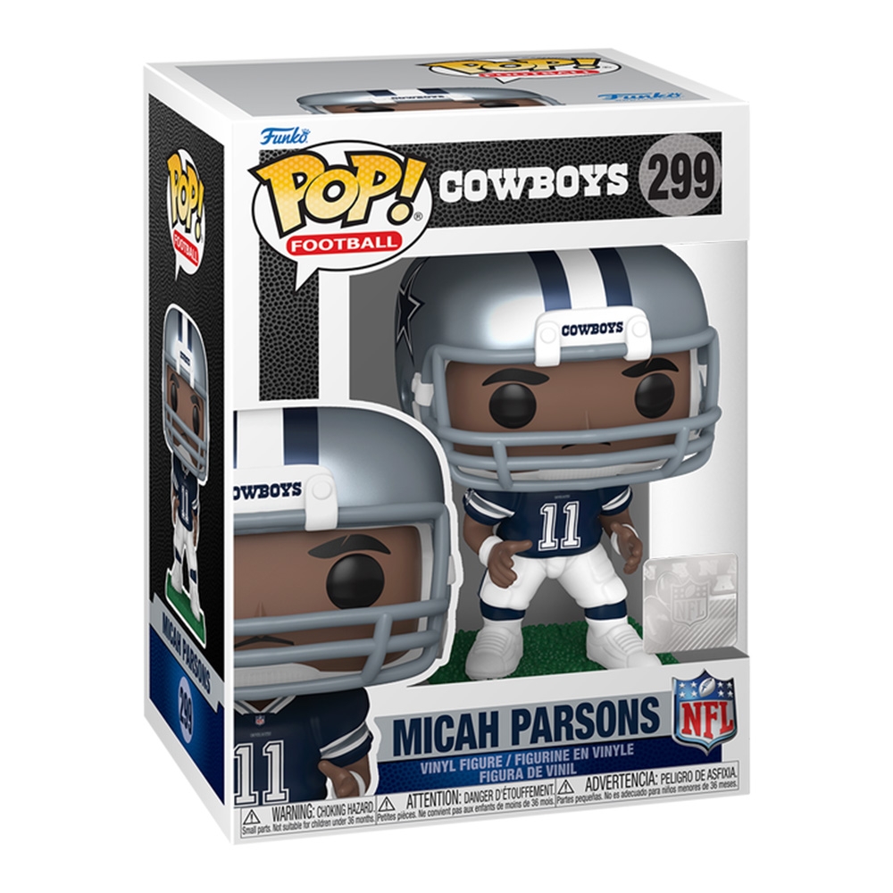 Funko POP! #299 Micah Parsons Dallas Cowboys Vinyl NFL Figur