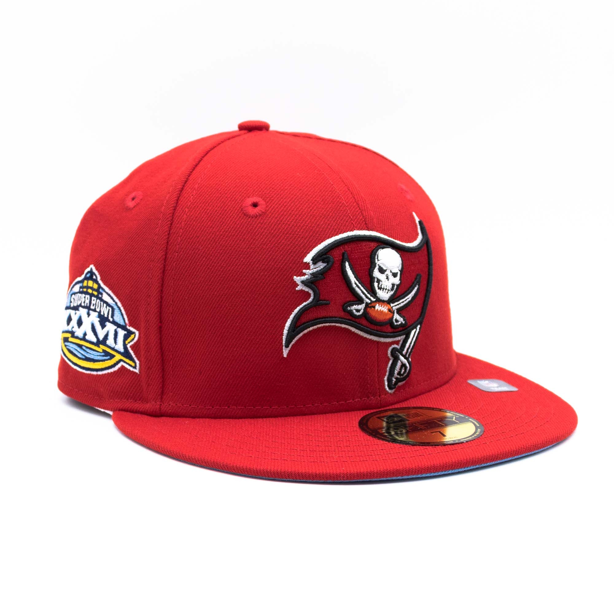 Tampa Bay Buccaneers Super Bowl XXXVII New Era 59FIFTY Fitted NFL Cap Red