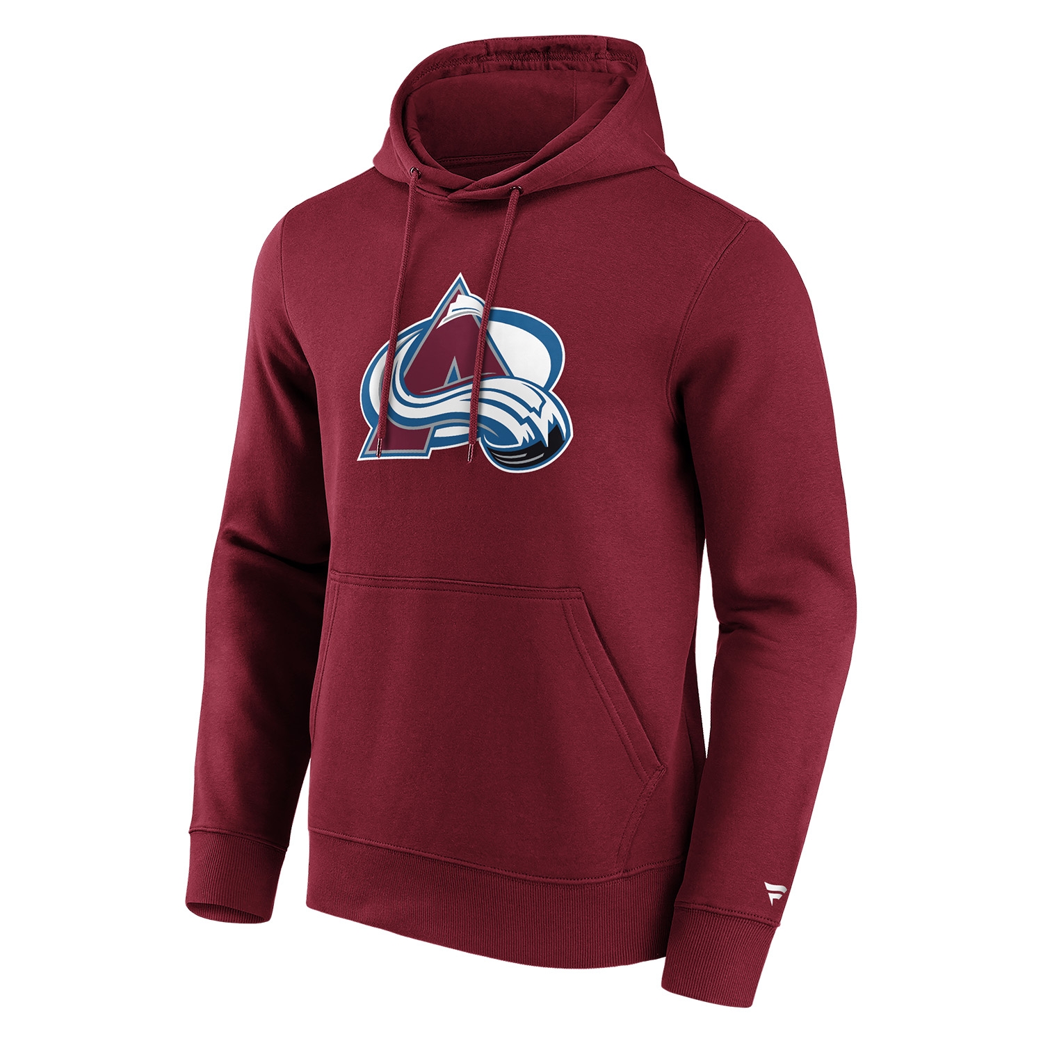 Colorado Avalanche Primary Logo NHL Hoodie Burgund