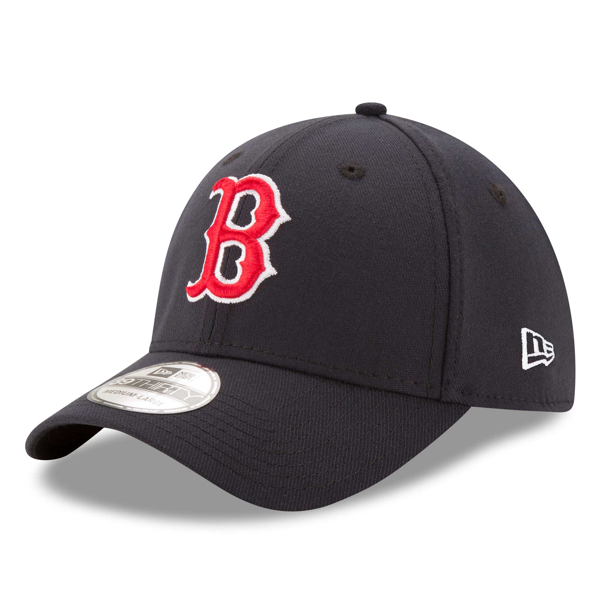 Boston Red Sox Stretch Fit Basic MLB Cap Game Navy