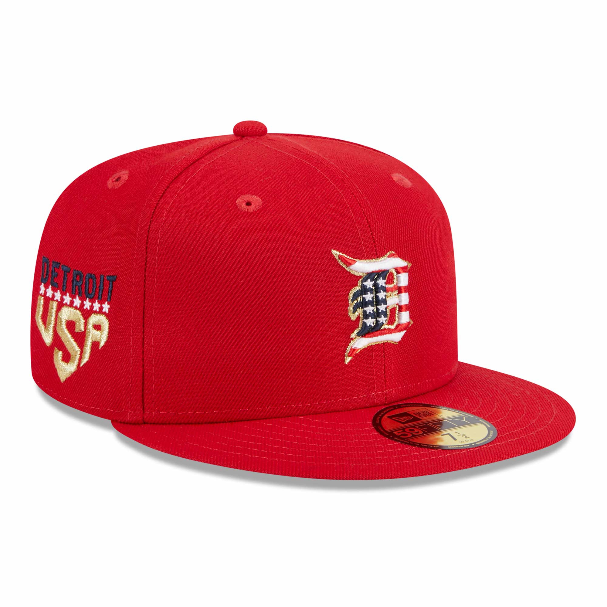 Detroit Tigers 2023 MLB Authentic 4th of July New Era 59FIFTY Fitted Cap