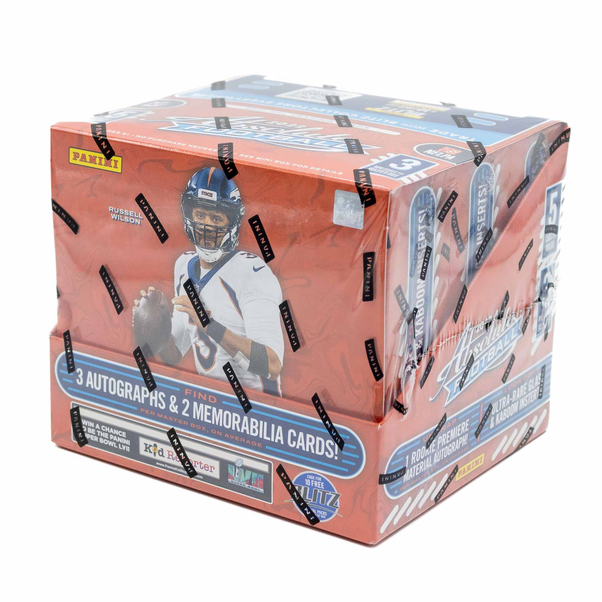 2022 Panini Absolute NFL Football Hobby Box