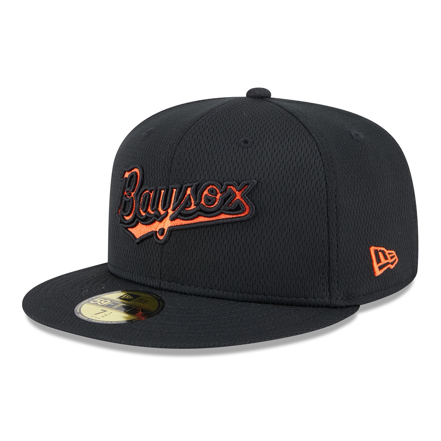 Chesapeake Baysox MiLB Batting Practice Authentic 59FIFTY Fitted Cap Black