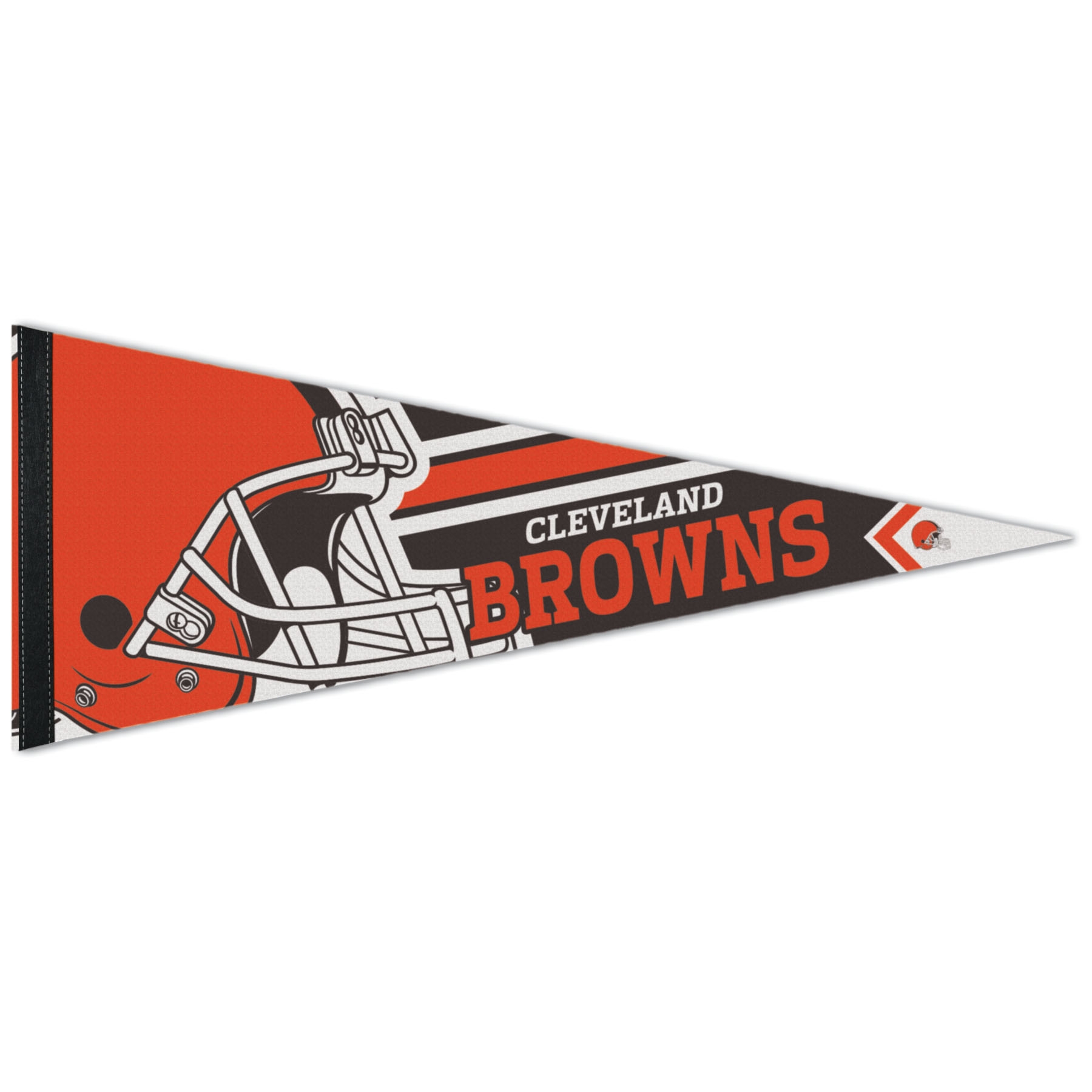 Cleveland Browns Big Logo Premium Football NFL Wimpel