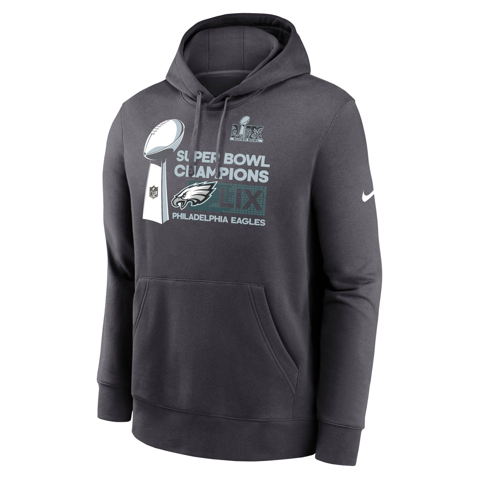 Philadelphia Eagles Super Bowl LIX Champions Locker Room Nike NFL Hoodie