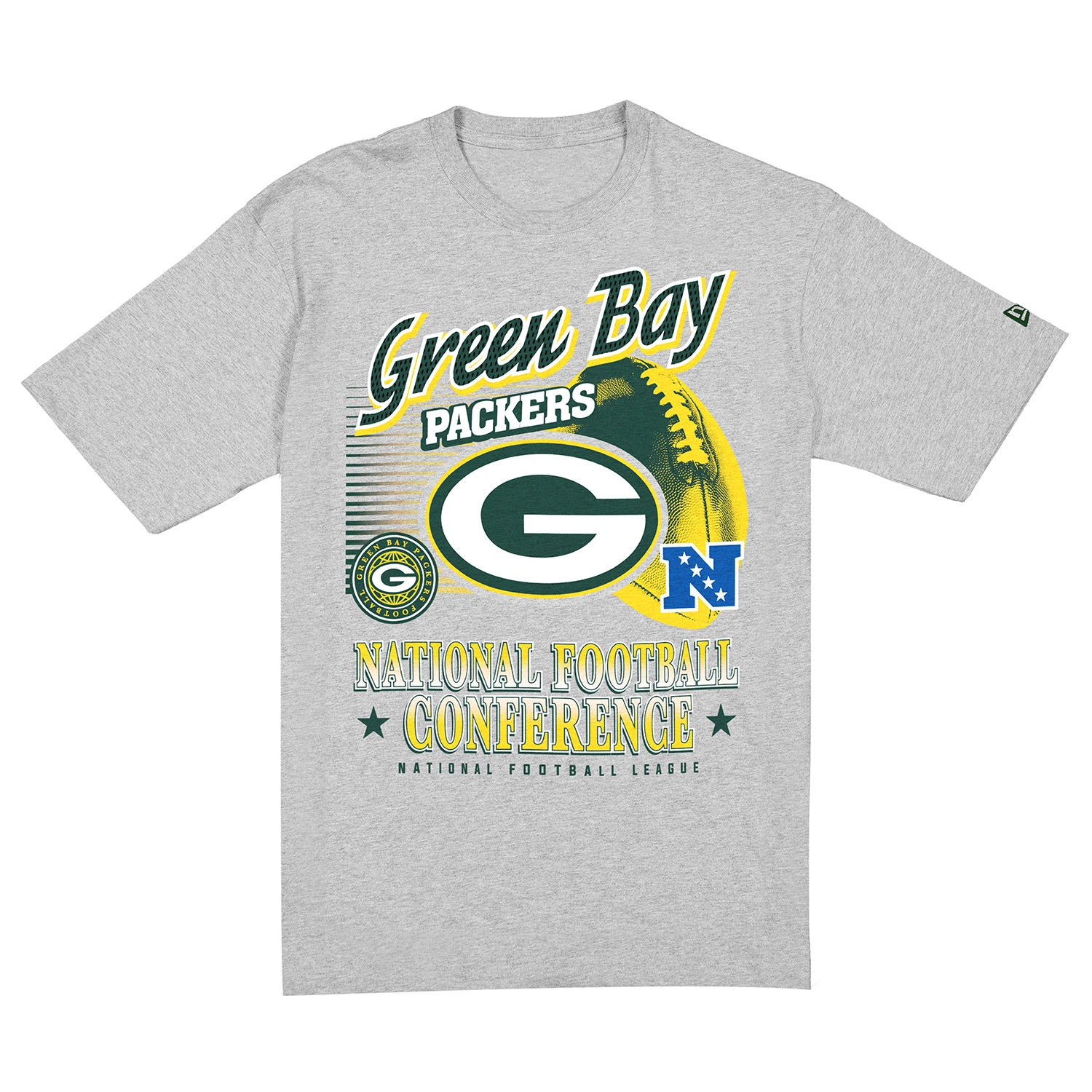 Green Bay Packers Sport Classics Oversized NFL T-Shirt Grau