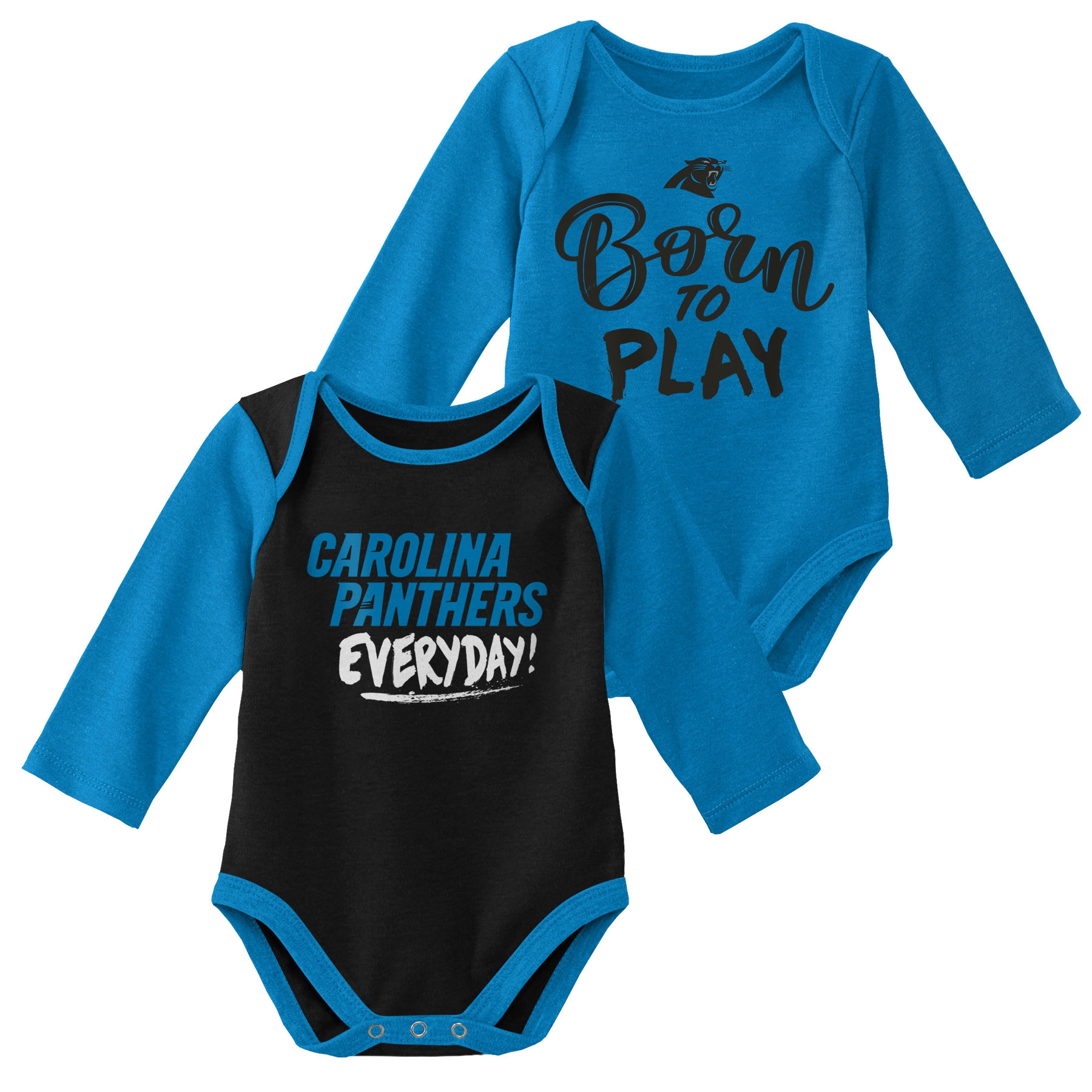 Carolina Panthers Born to Play NFL Baby Body Set (2er-Pack)
