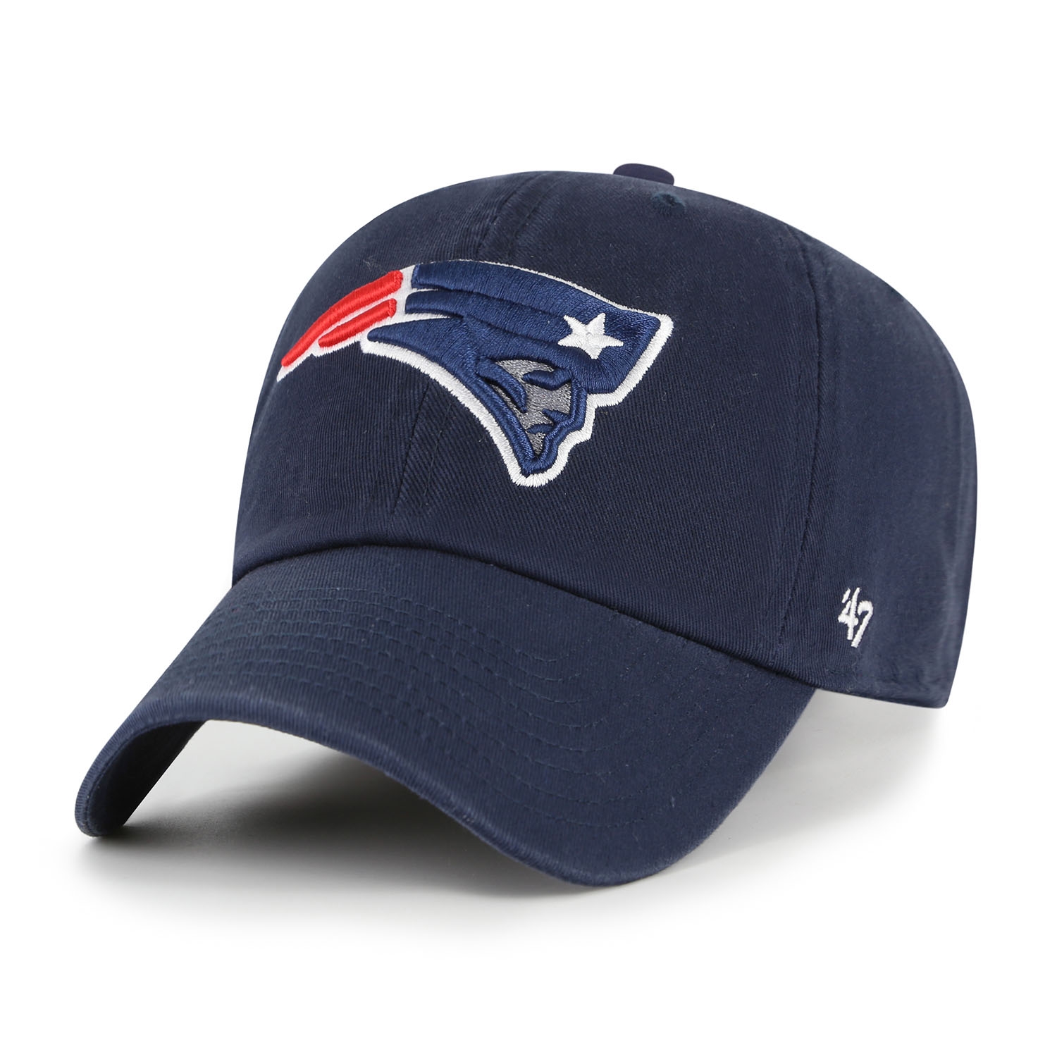 New England Patriots '47 Clean Up Adjustable NHL Cap Navy