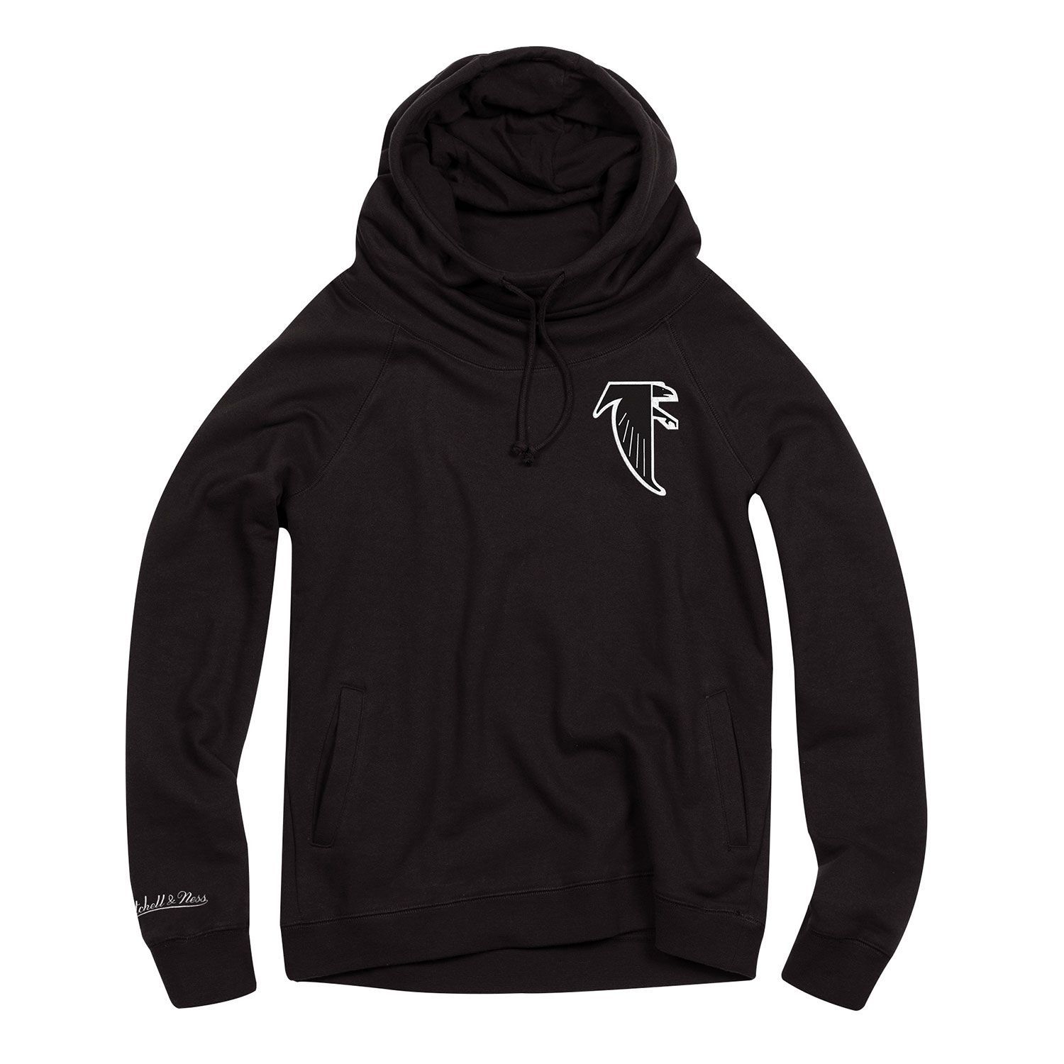 Atlanta Falcons Funnel Neck Pullover NFL Hoodie (DAMEN)