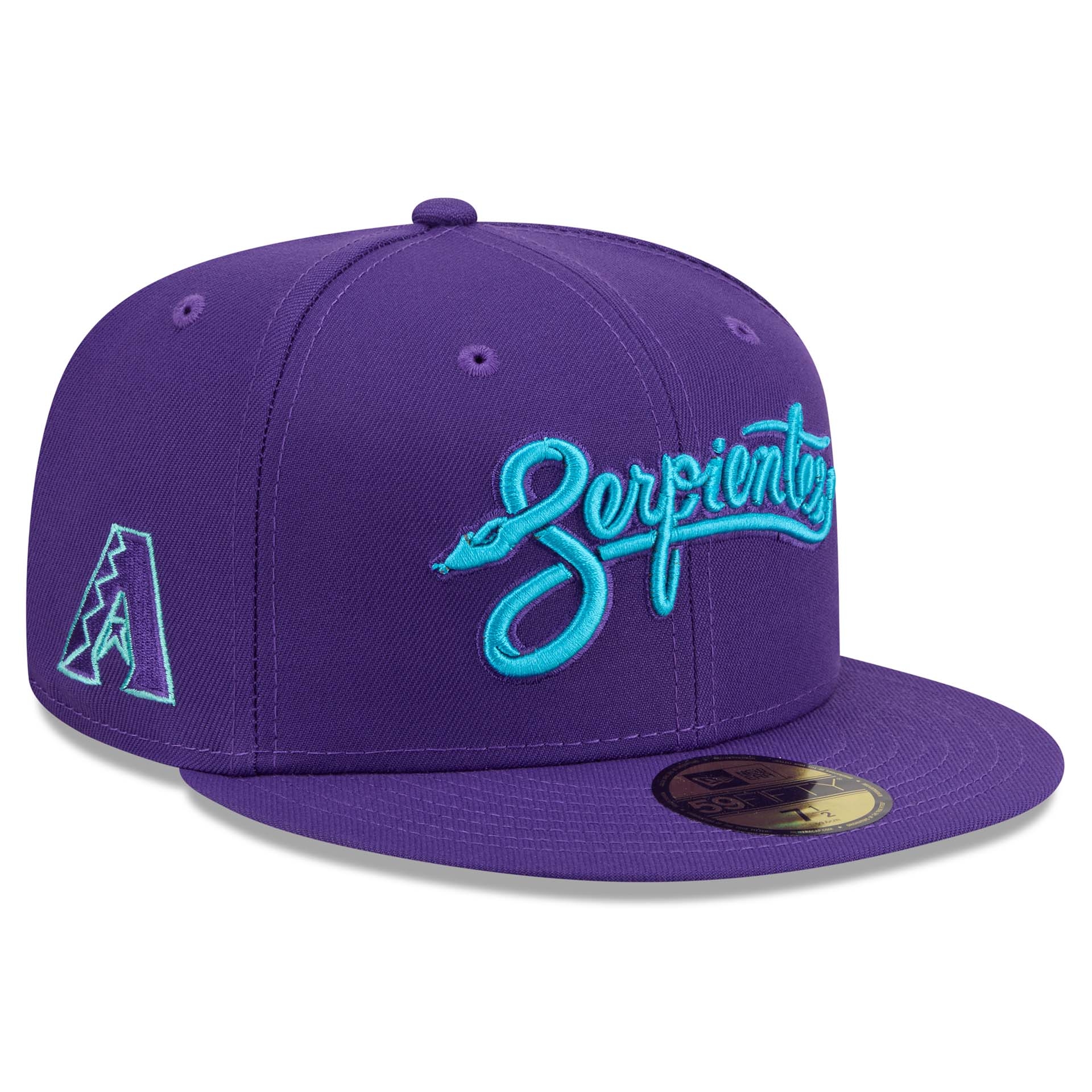 Arizona Diamondbacks MLB City Connect Fan Pack 59FIFTY Fitted Cap Lila