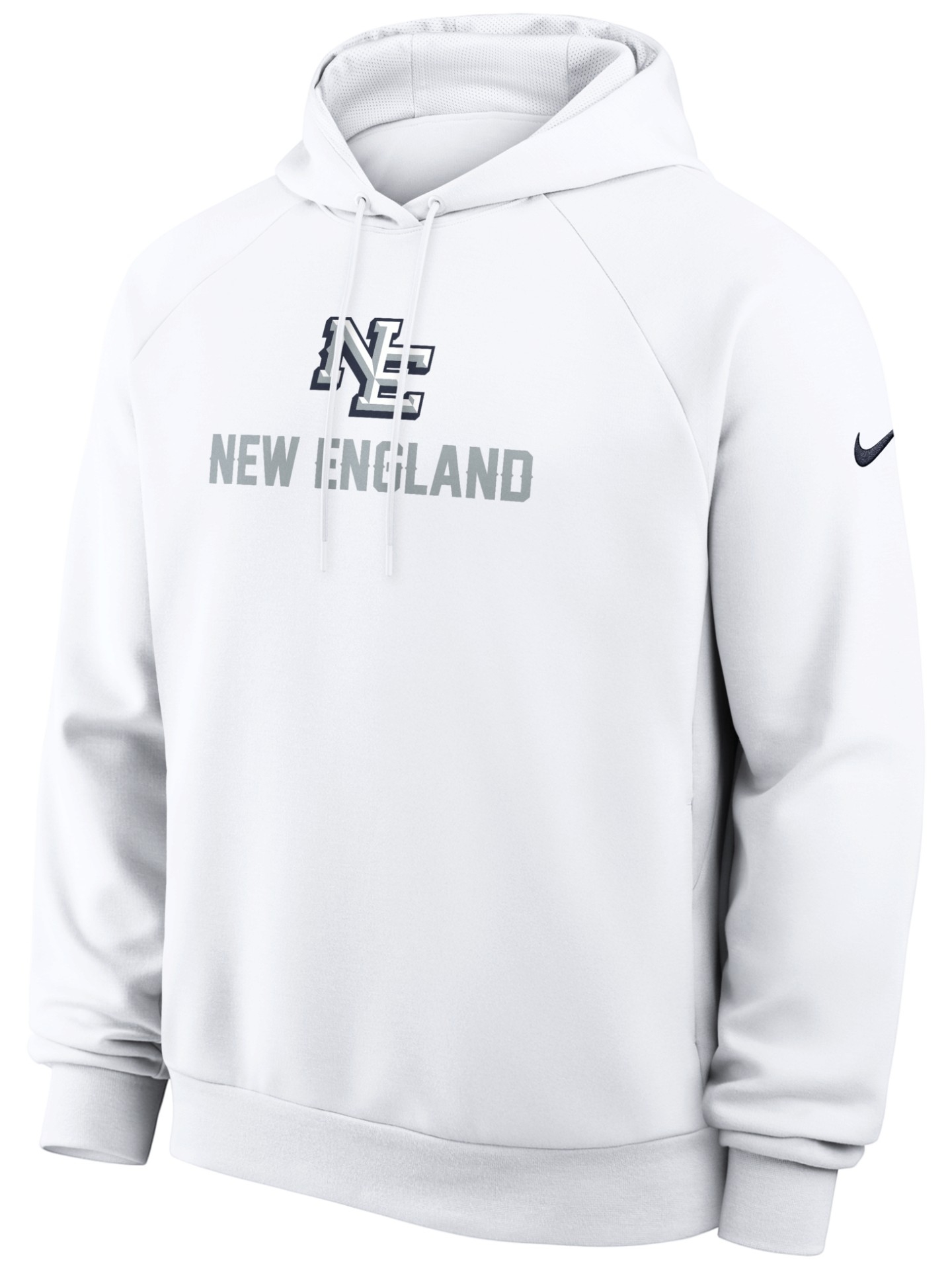 New England Patriots 2026 NFL Rivalries Dri-FIT Pullover Hoodie Weiß