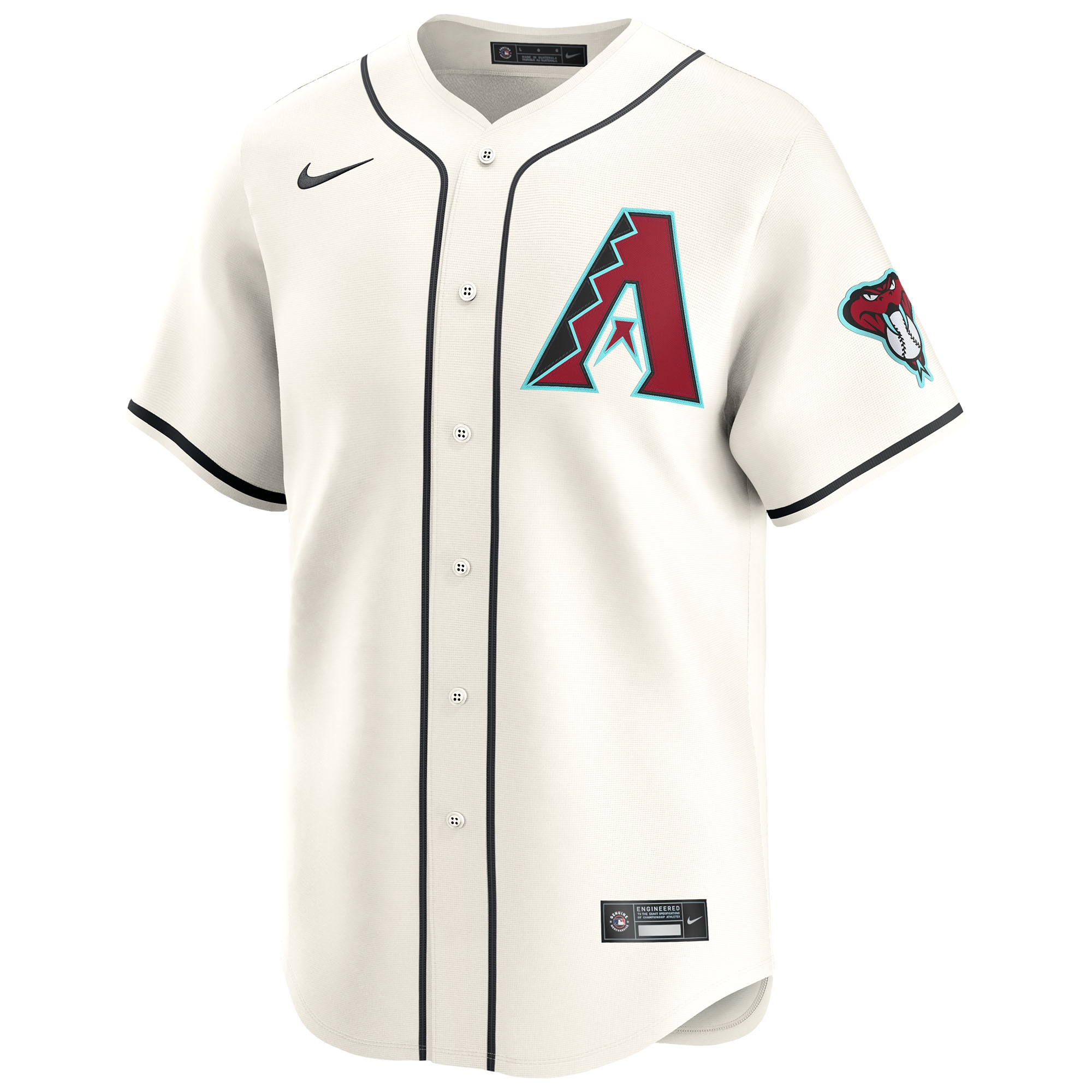 Arizona Diamondbacks Nike Limited MLB Baseball Trikot Home Cream