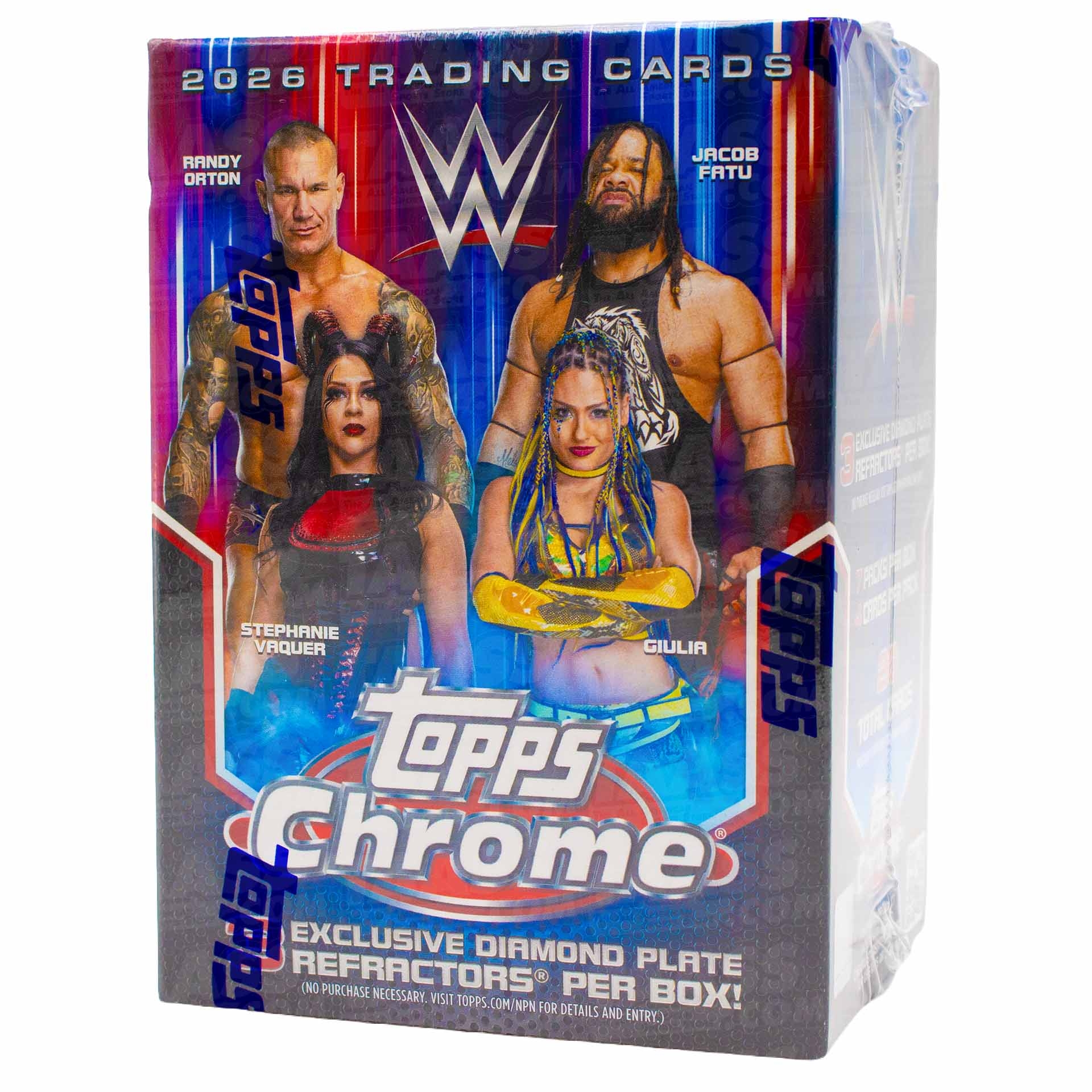2026 Topps Chrome WWE Wrestling Blaster Box