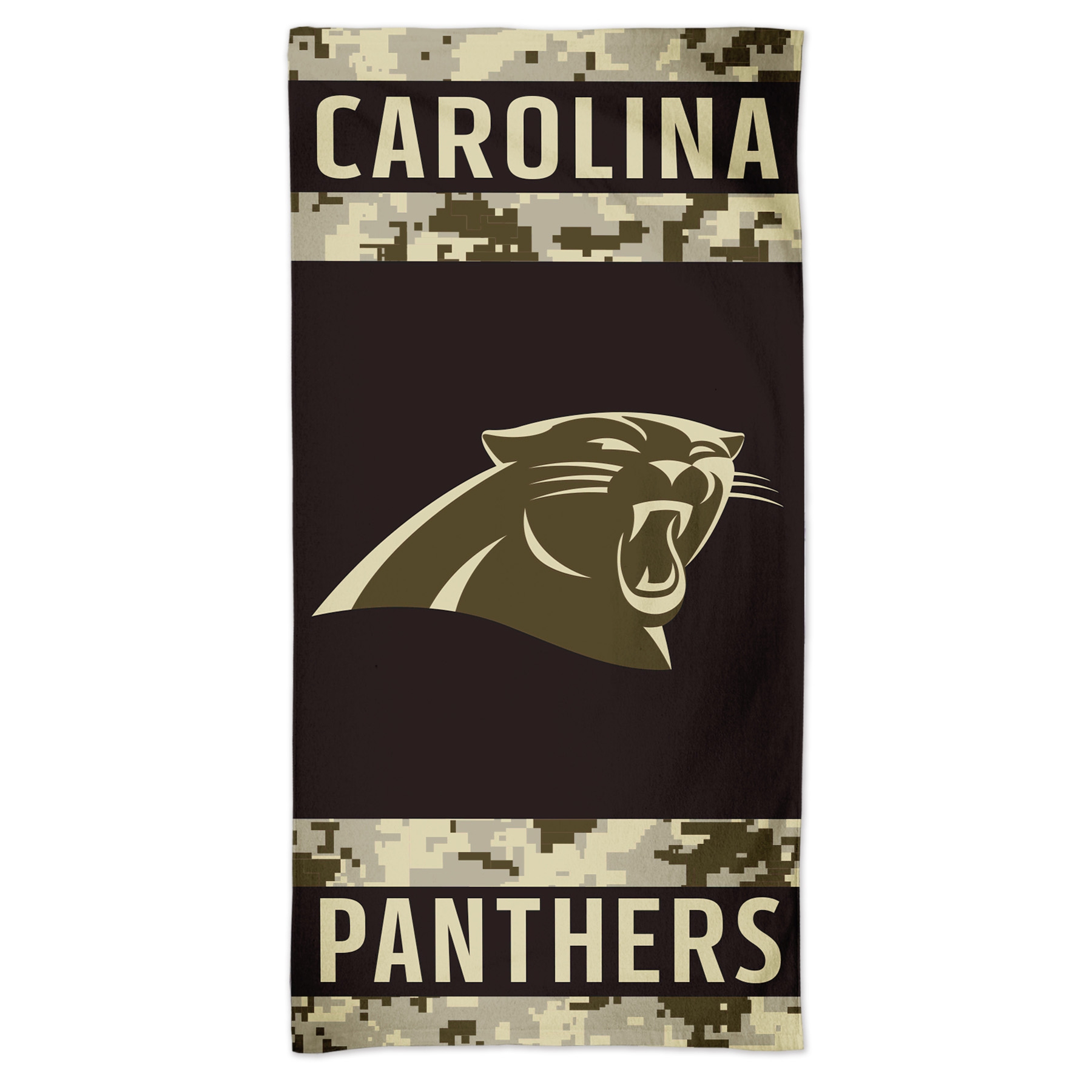 Carolina Panthers Camo Spectra NFL Strandtuch