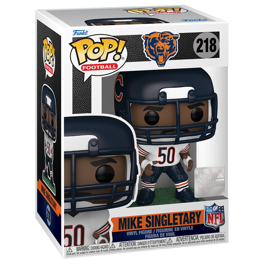 Funko POP! #218 Mike Singletary Chicago Bears Vinyl NFL Figur