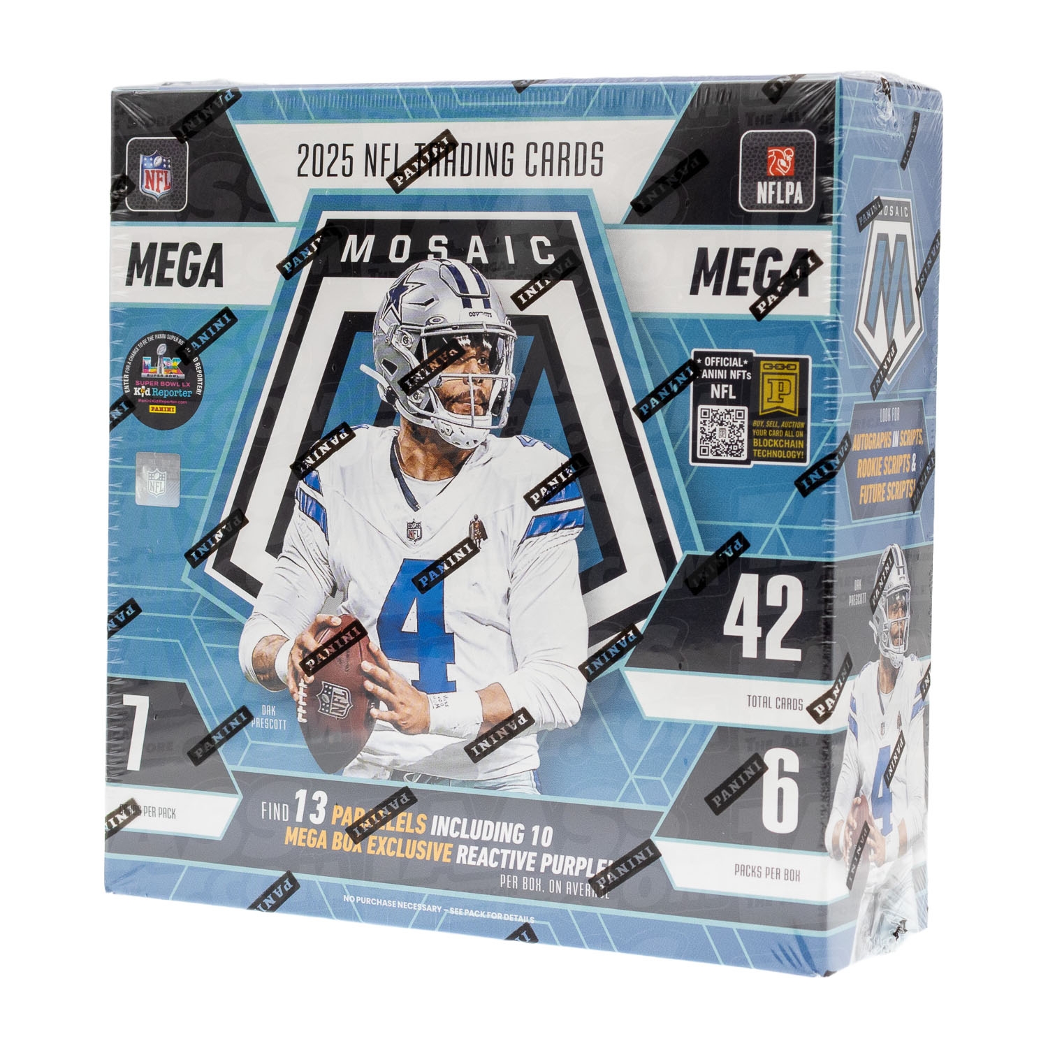 2025 Panini Mosaic Football NFL Mega Box