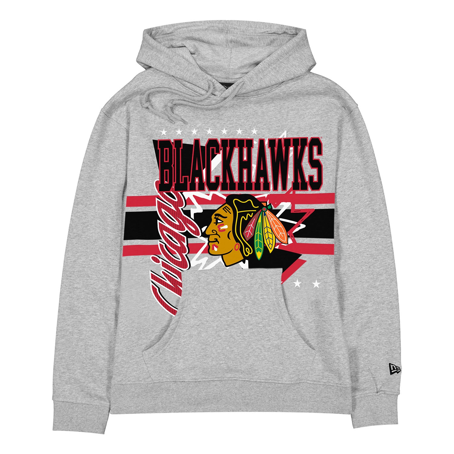 Chicago Blackhawks Sport Classics Oversized NHL Hoodie Grau