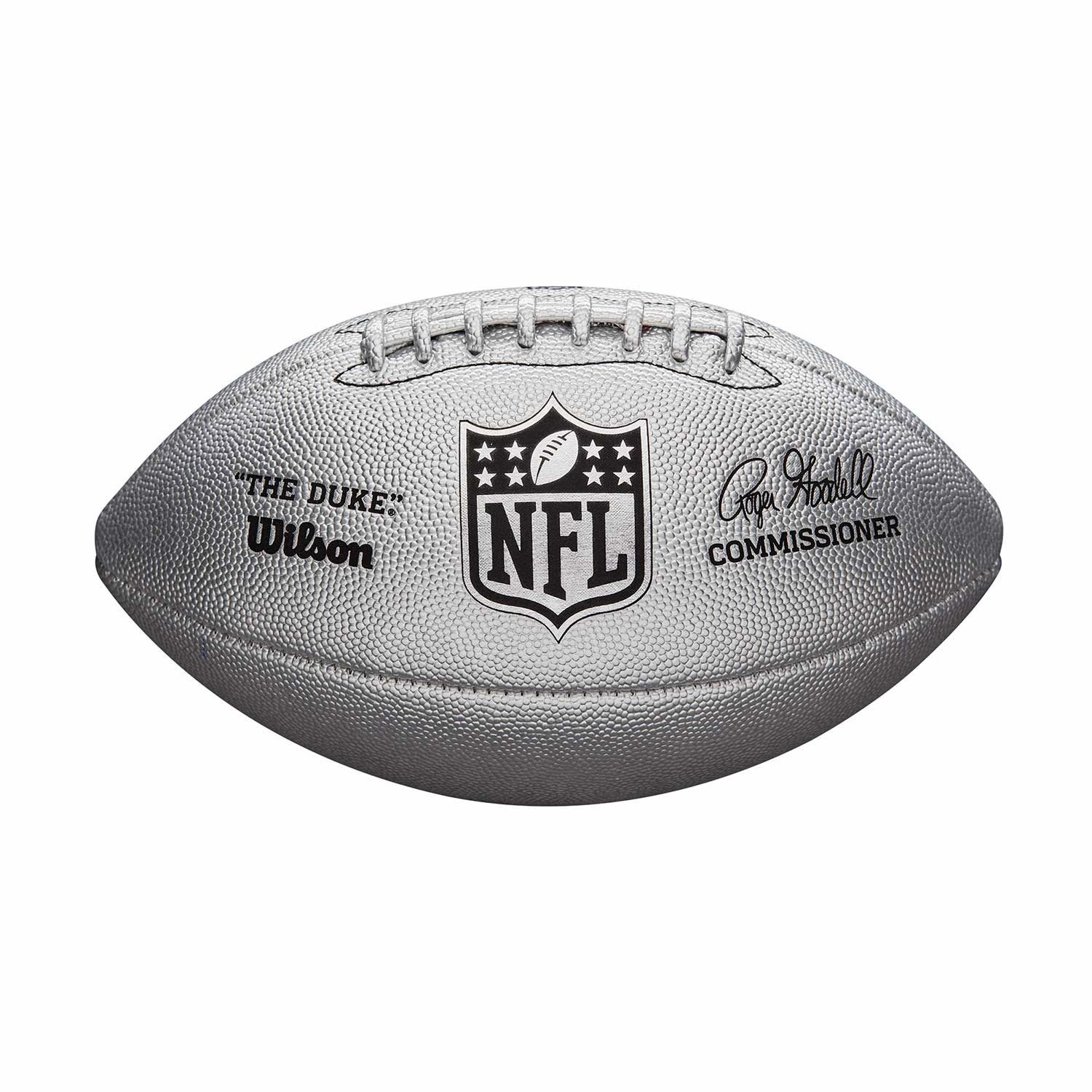 NFL Replica Game Ball "The Duke" Silver Edition