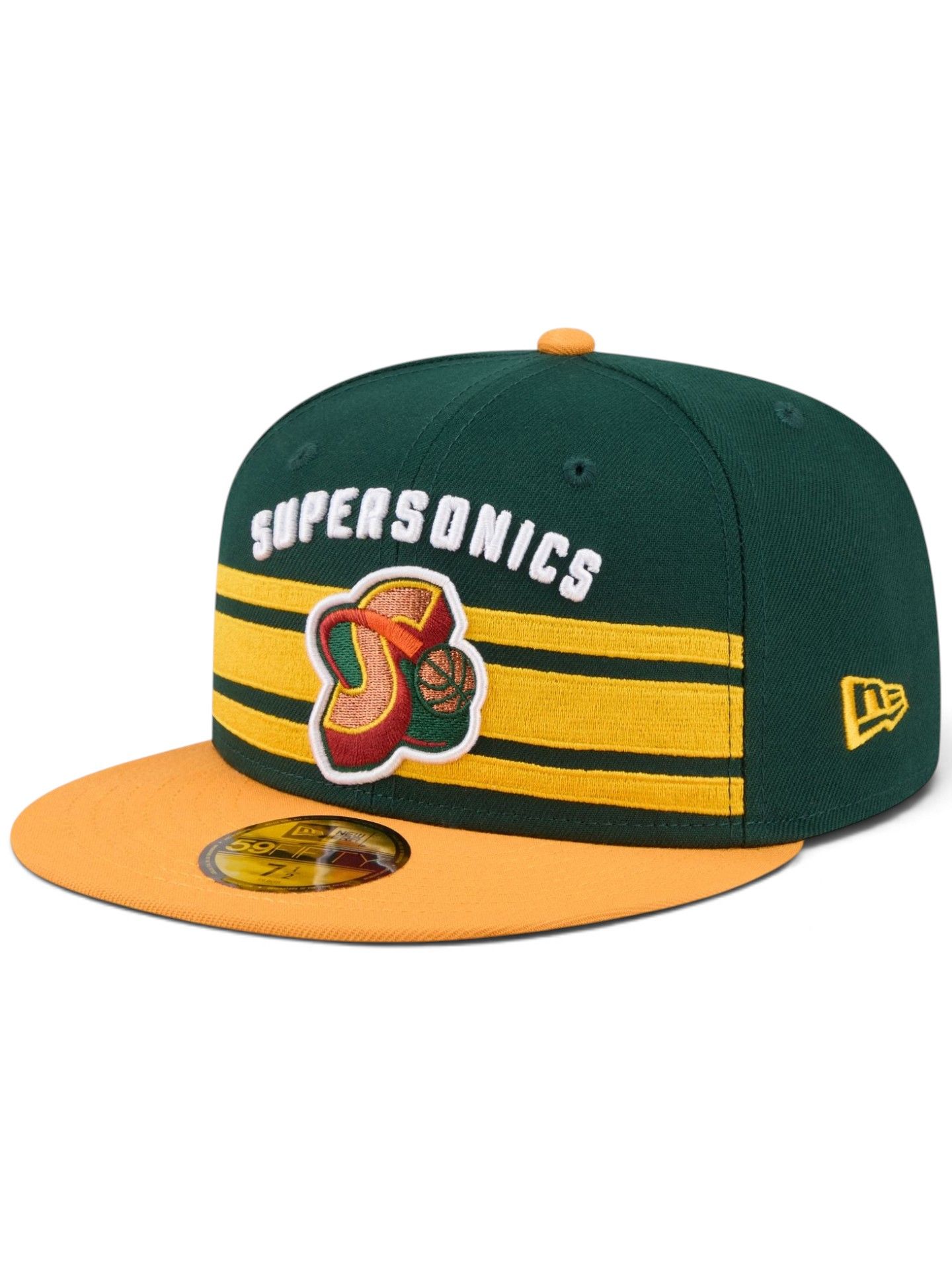 Seattle Supersonics 2026 NBA Tip-Off Hardwood Classics 59FIFTY Fitted Cap Grün
