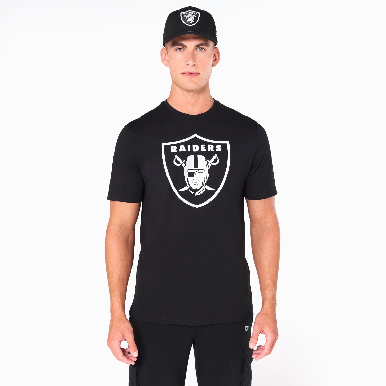 Las Vegas Raiders Team Logo New Era NFL T-Shirt